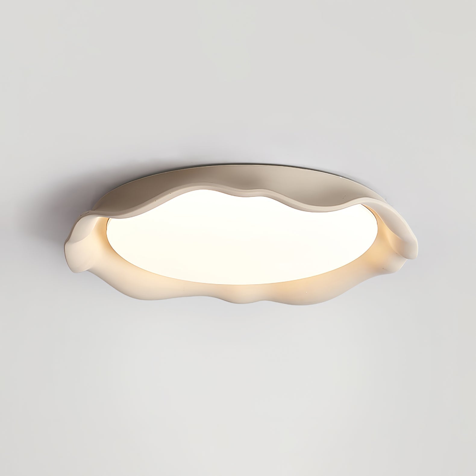 Aera Microcement Ceiling Light by FIFTH & BEAM — product view 4