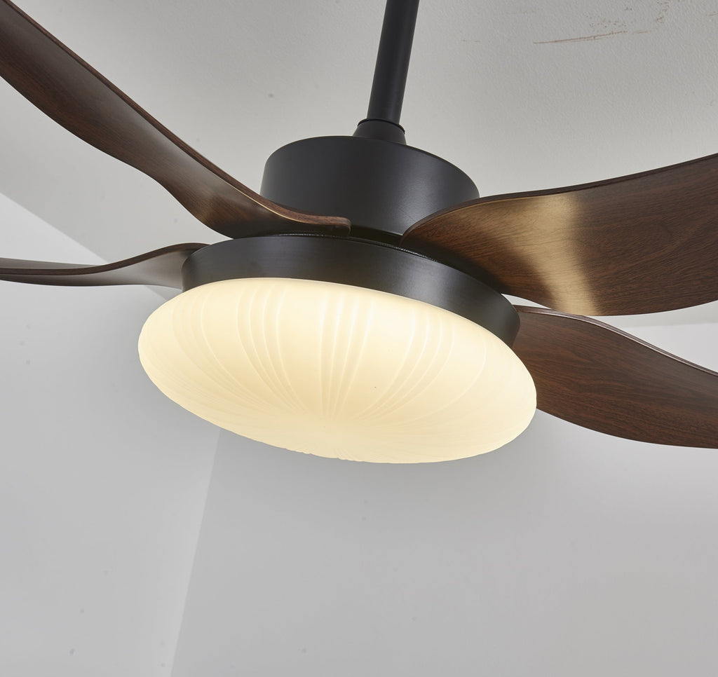 Aero Palm Ceiling Fan Light by FIFTH & BEAM — product view 3