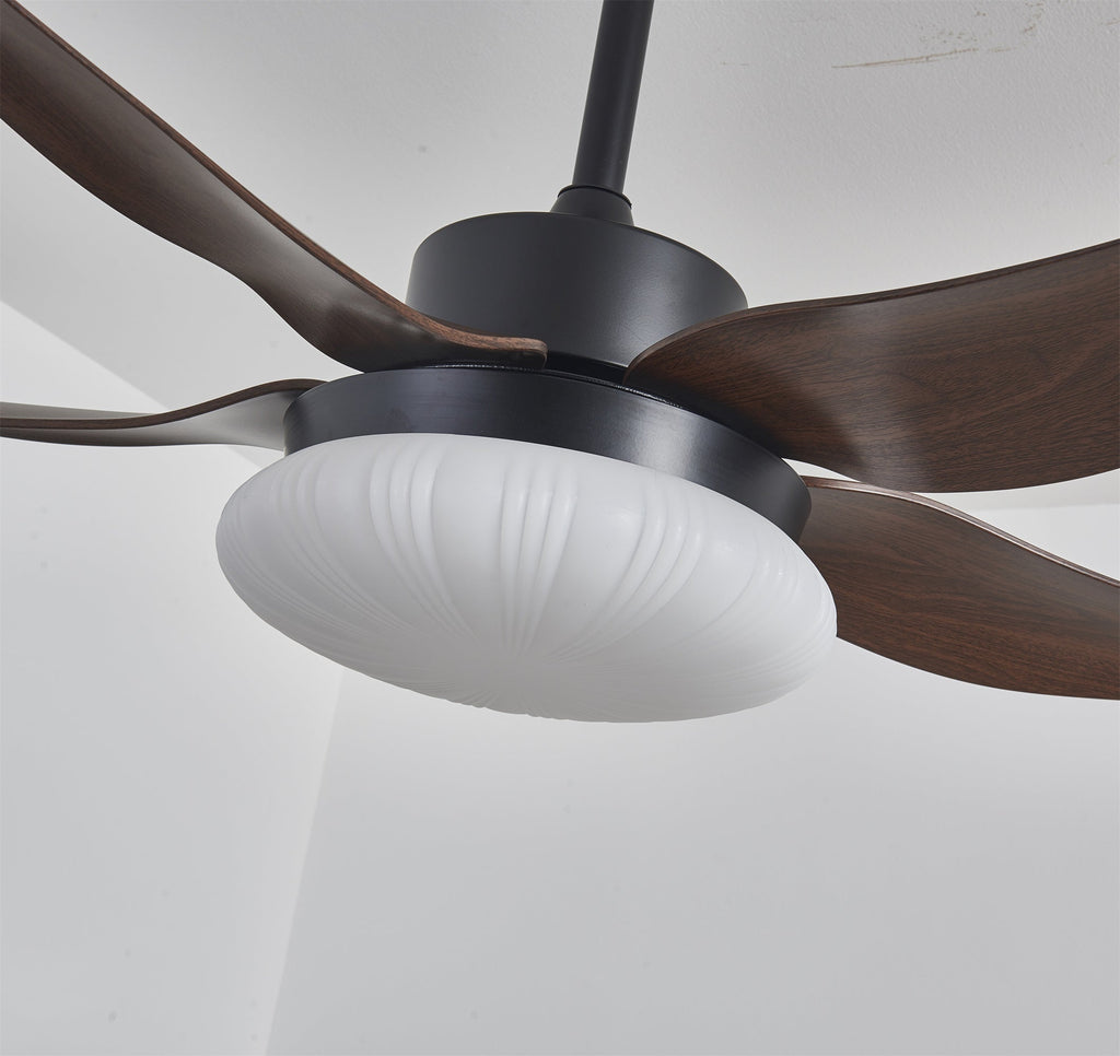 Aero Palm Ceiling Fan Light by FIFTH & BEAM — product view 5