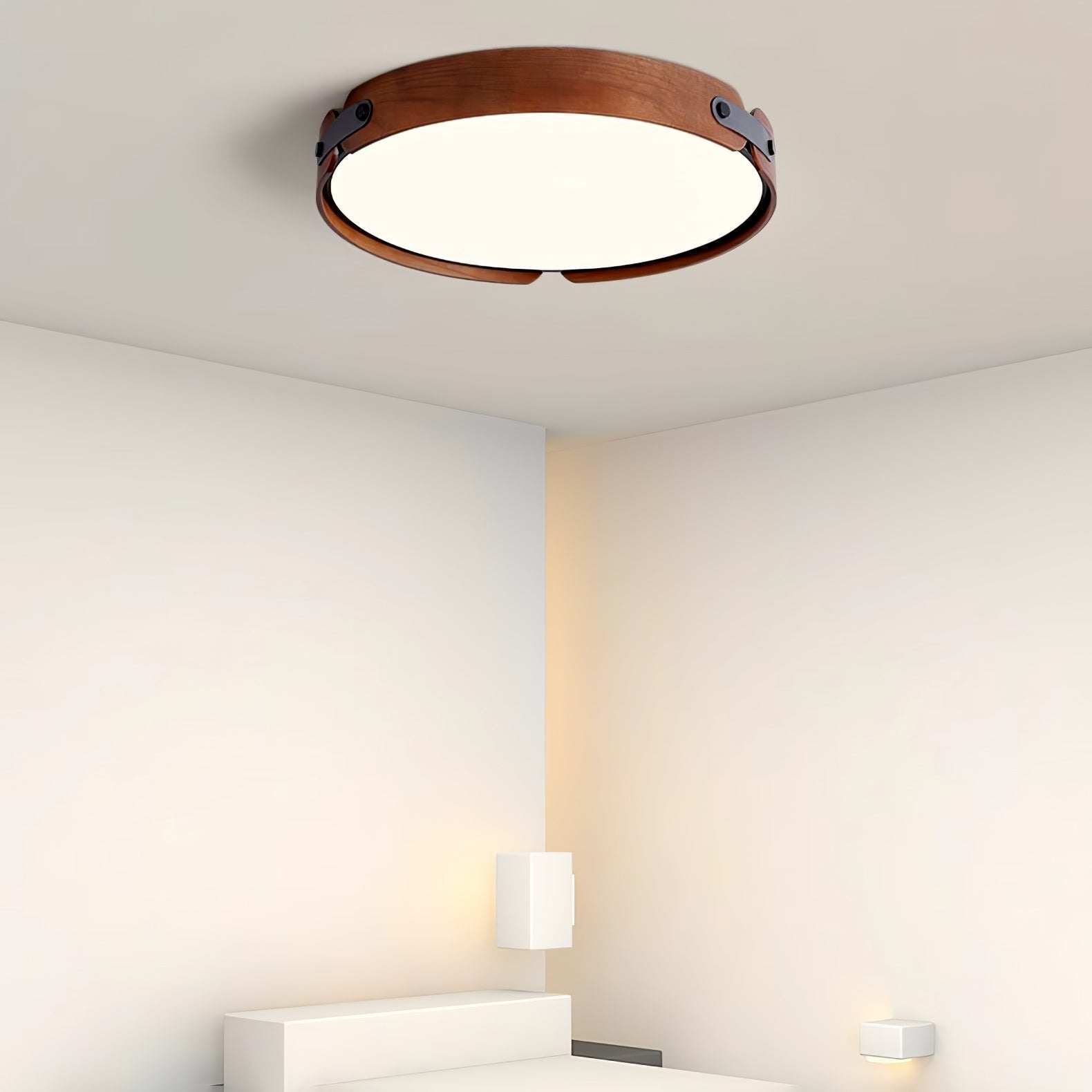 Aiwen Wood Ceiling Light by FIFTH & BEAM — product view 5