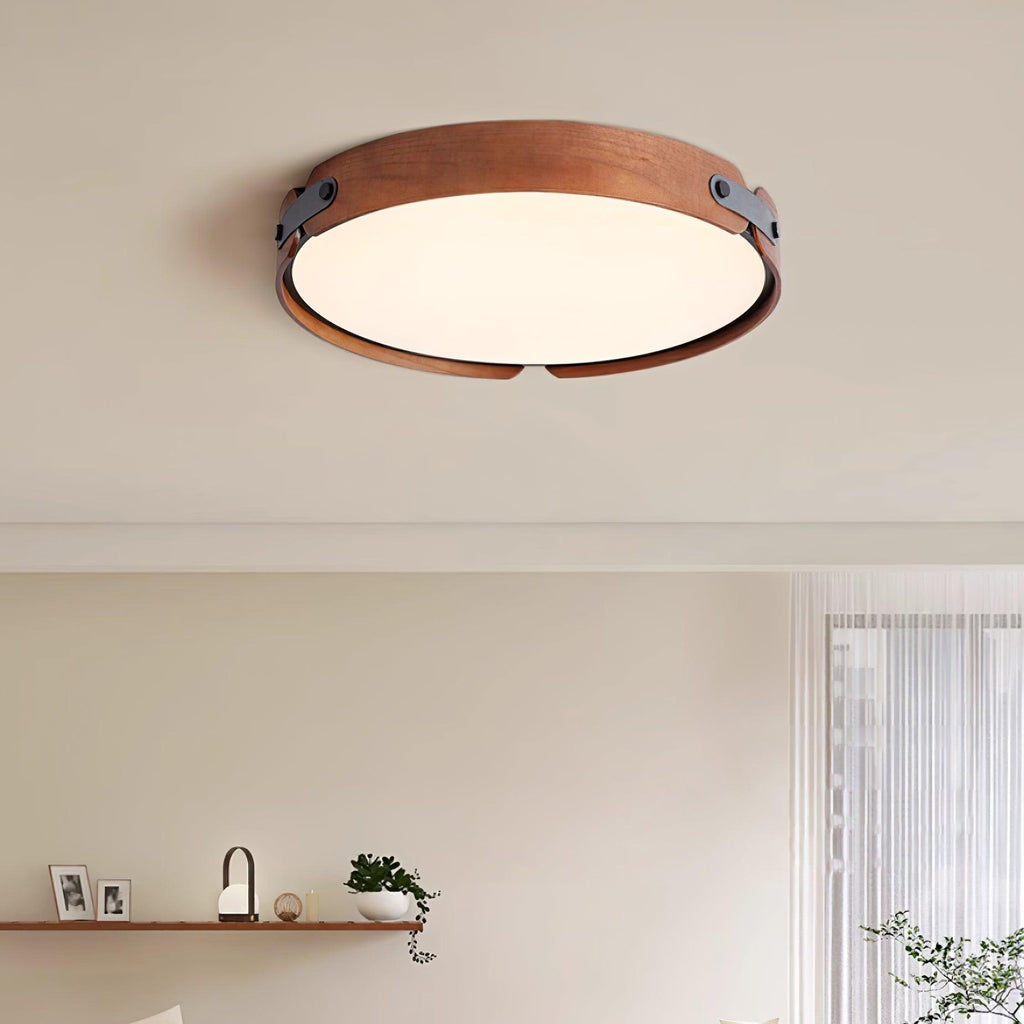 Aiwen Wood Ceiling Light by FIFTH & BEAM — product view 12