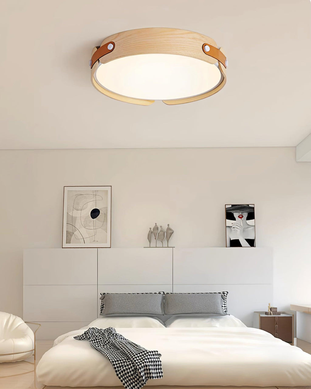 Aiwen Wood Ceiling Light by FIFTH & BEAM — product view 13