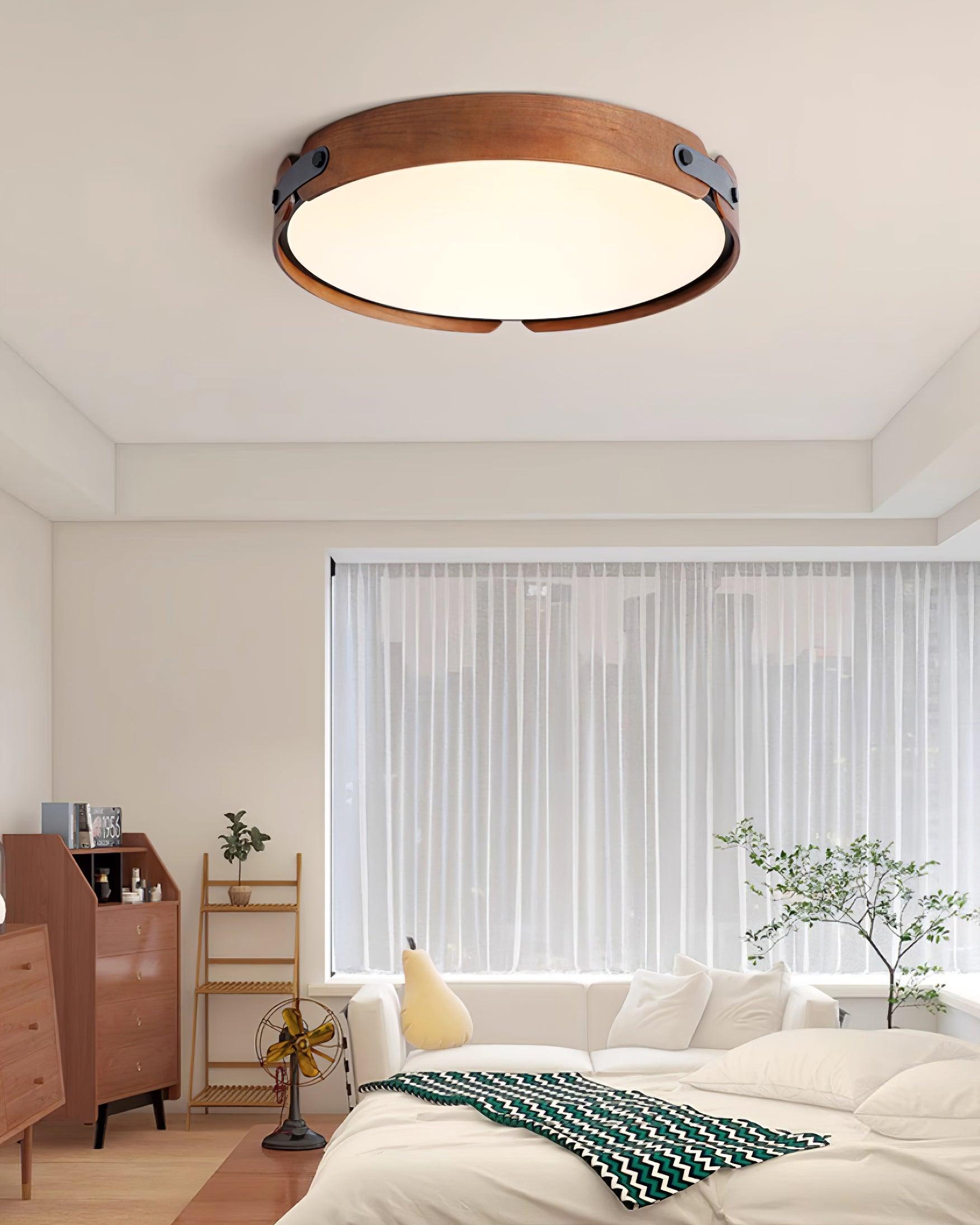 Aiwen Wood Ceiling Light by FIFTH & BEAM — product view 14