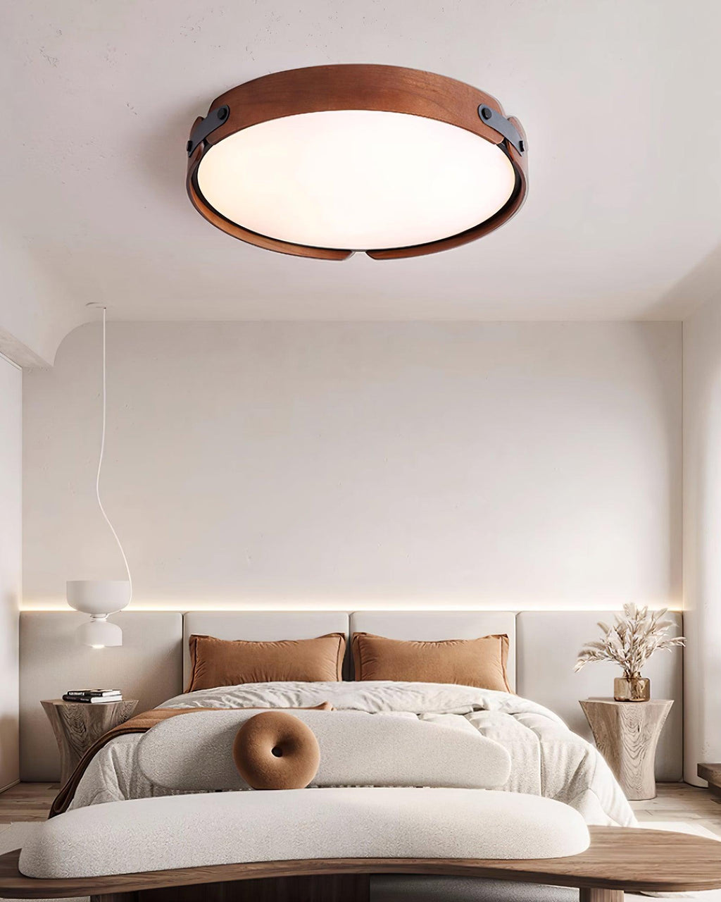 Aiwen Wood Ceiling Light by FIFTH & BEAM — product view 17