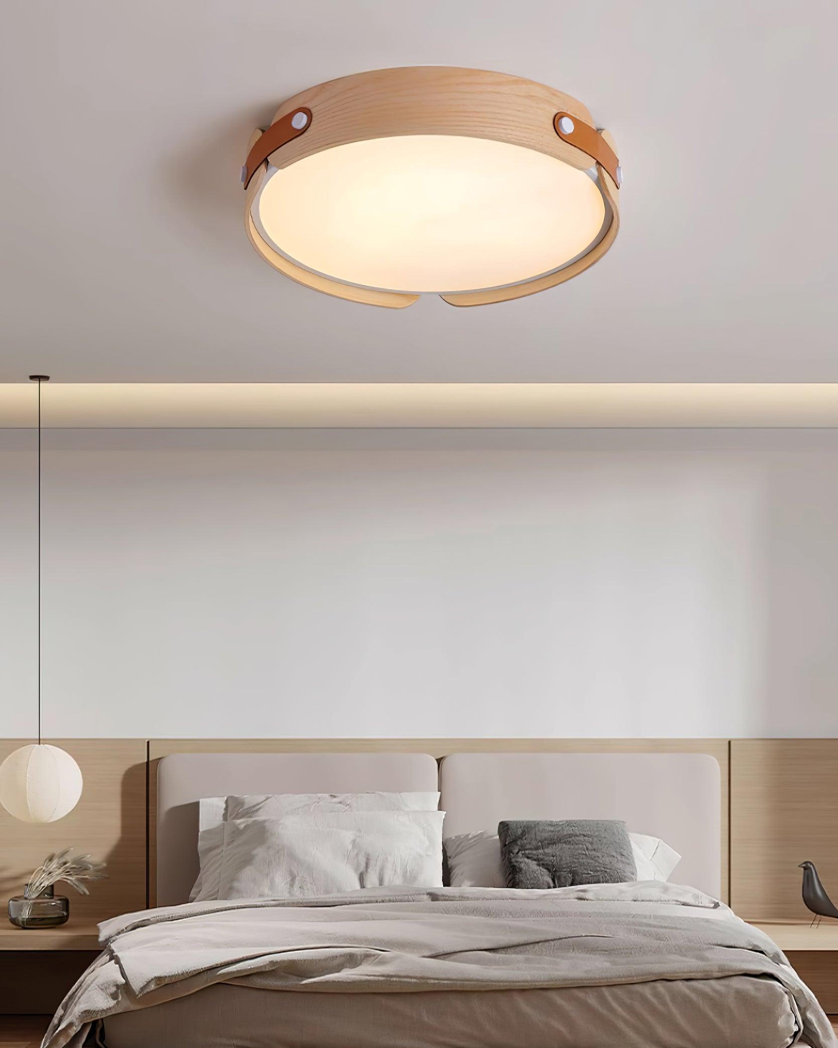 Aiwen Wood Ceiling Light by FIFTH & BEAM — product view 19