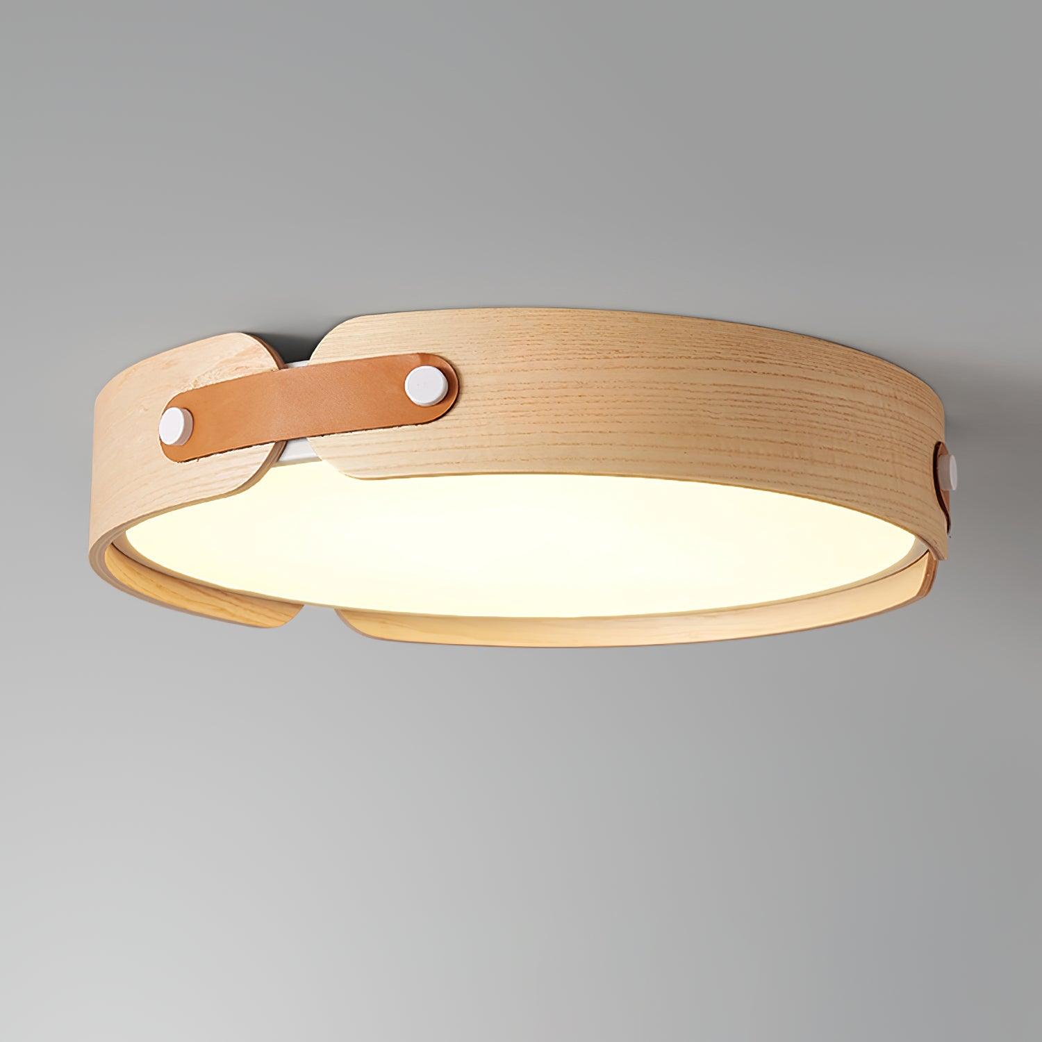 Aiwen Wood Ceiling Light by FIFTH & BEAM — product view 6