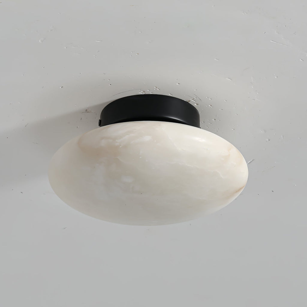 Alabaster Oval Ceiling Lamp by FIFTH & BEAM — product view 22