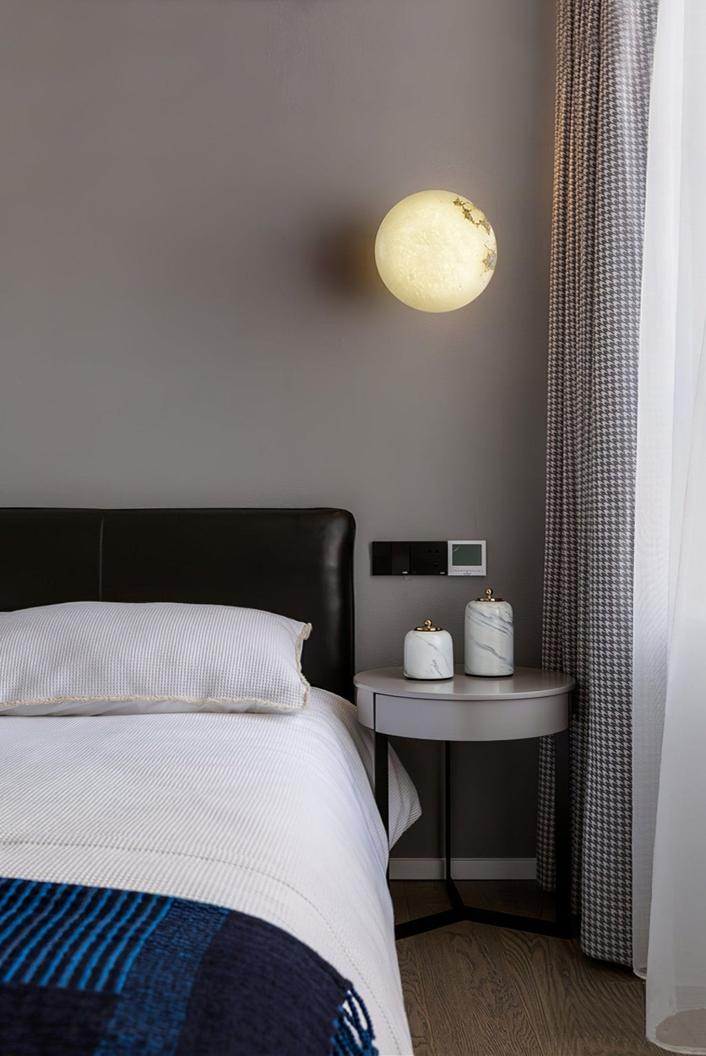 Alabaster Oval Ceiling Lamp by FIFTH & BEAM — product view 13