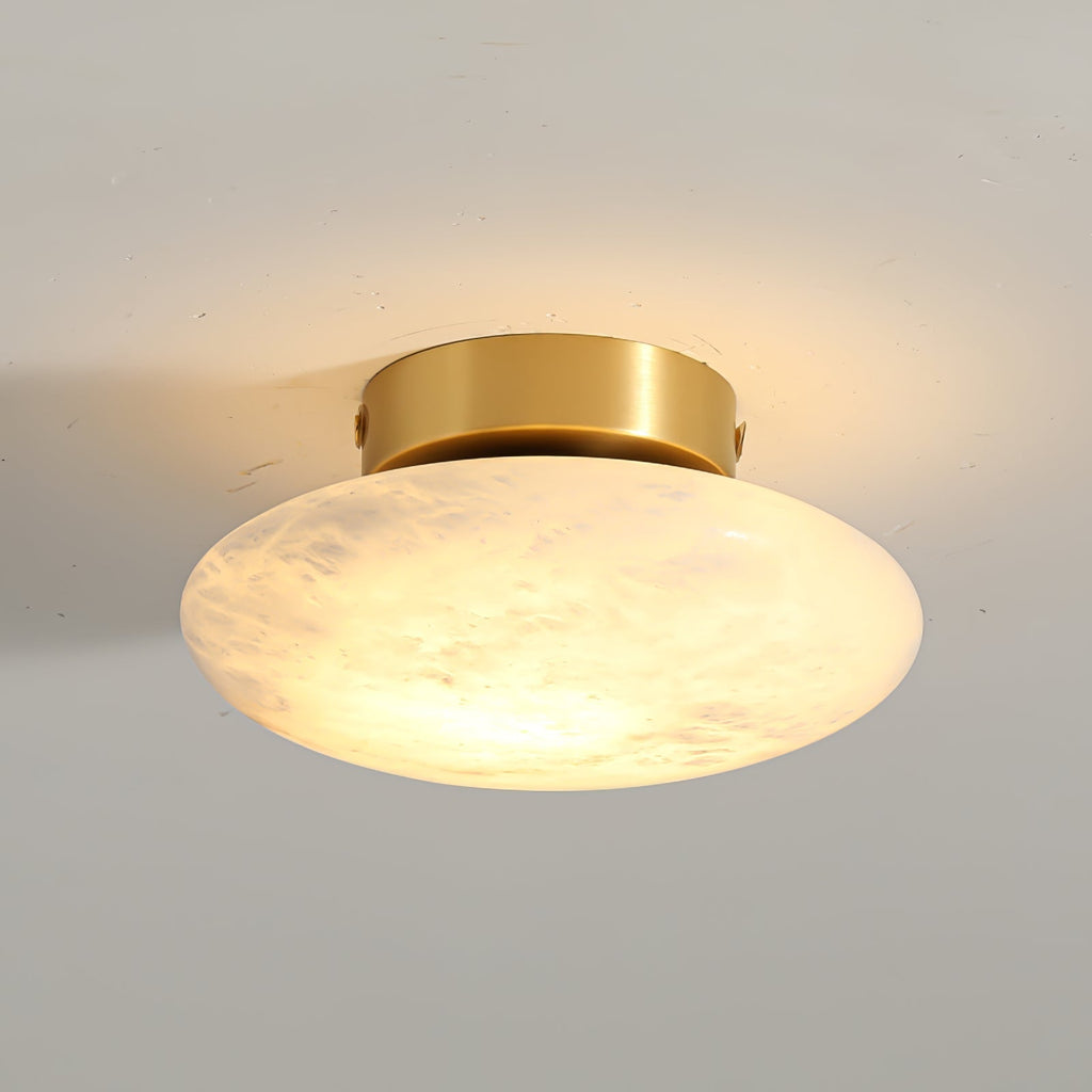 Alabaster Oval Ceiling Lamp by FIFTH & BEAM — product view 29