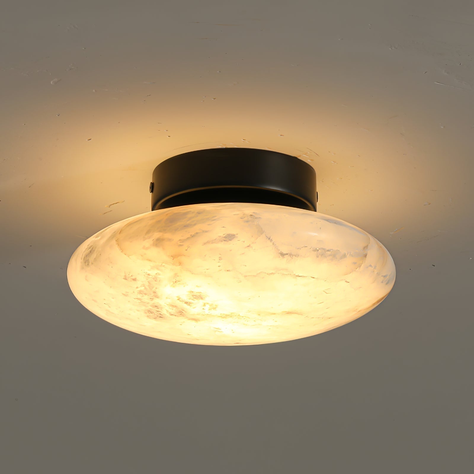 Alabaster Oval Ceiling Lamp by FIFTH & BEAM — product view 28