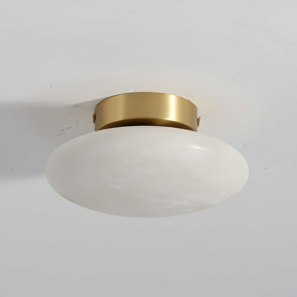 Alabaster Oval Ceiling Lamp by FIFTH & BEAM — product view 23