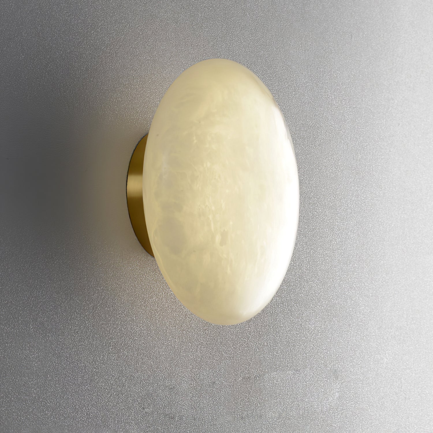 Alabaster Oval Ceiling Lamp by FIFTH & BEAM — product view 7