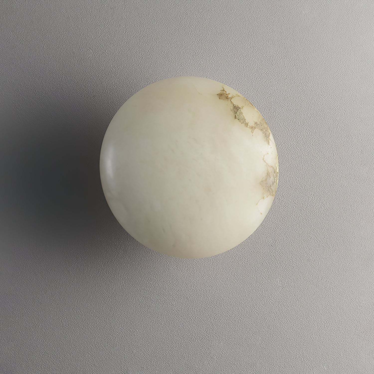 Alabaster Oval Ceiling Lamp by FIFTH & BEAM — product view 9