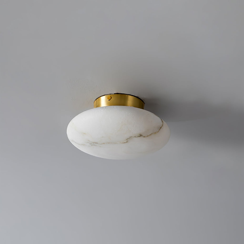 Alabaster Oval Ceiling Lamp by FIFTH & BEAM — product view 12
