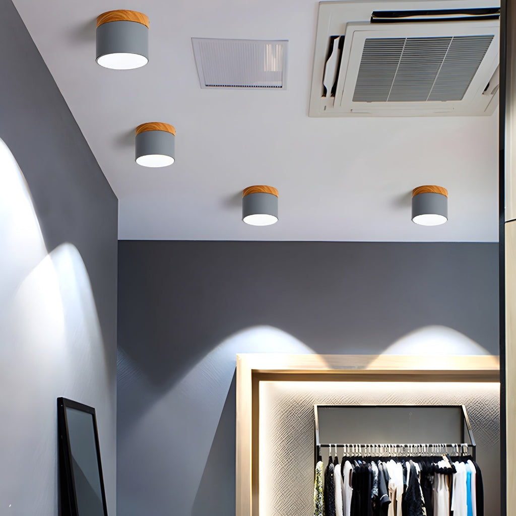 Alva Wooden Surface Downlight by FIFTH & BEAM — product view 25