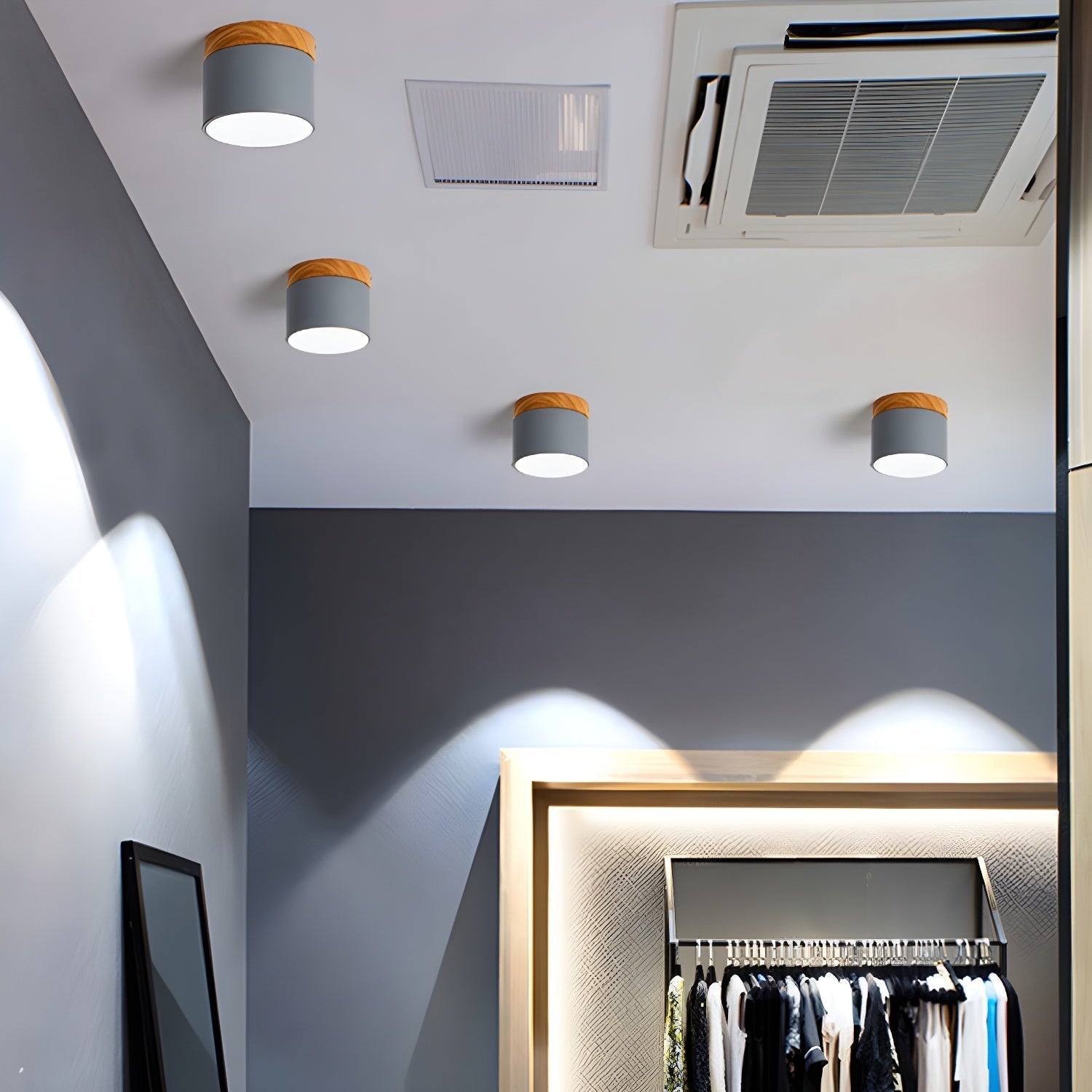 Alva Wooden Surface Downlight by FIFTH & BEAM — product view 25