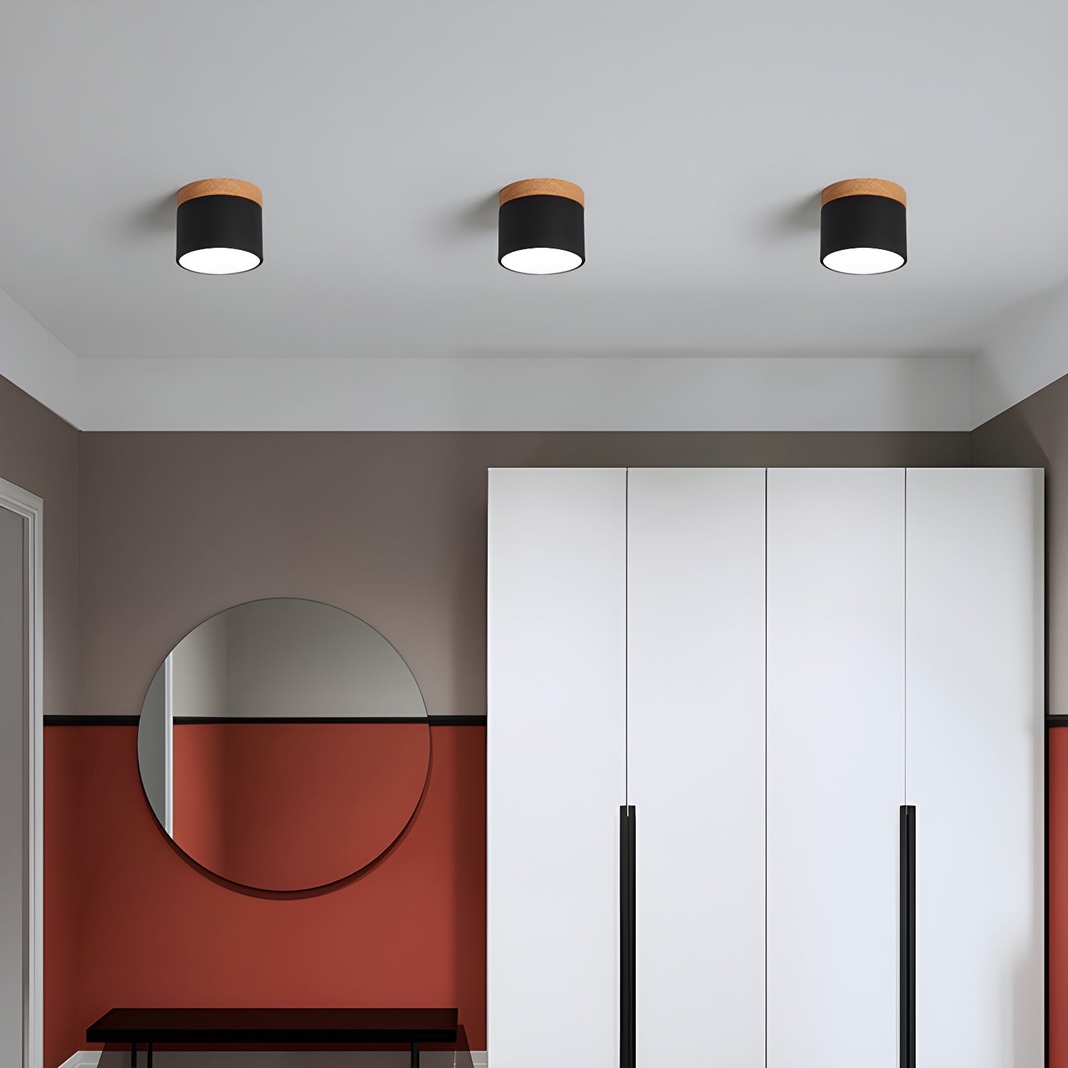 Alva Wooden Surface Downlight by FIFTH & BEAM — product view 27