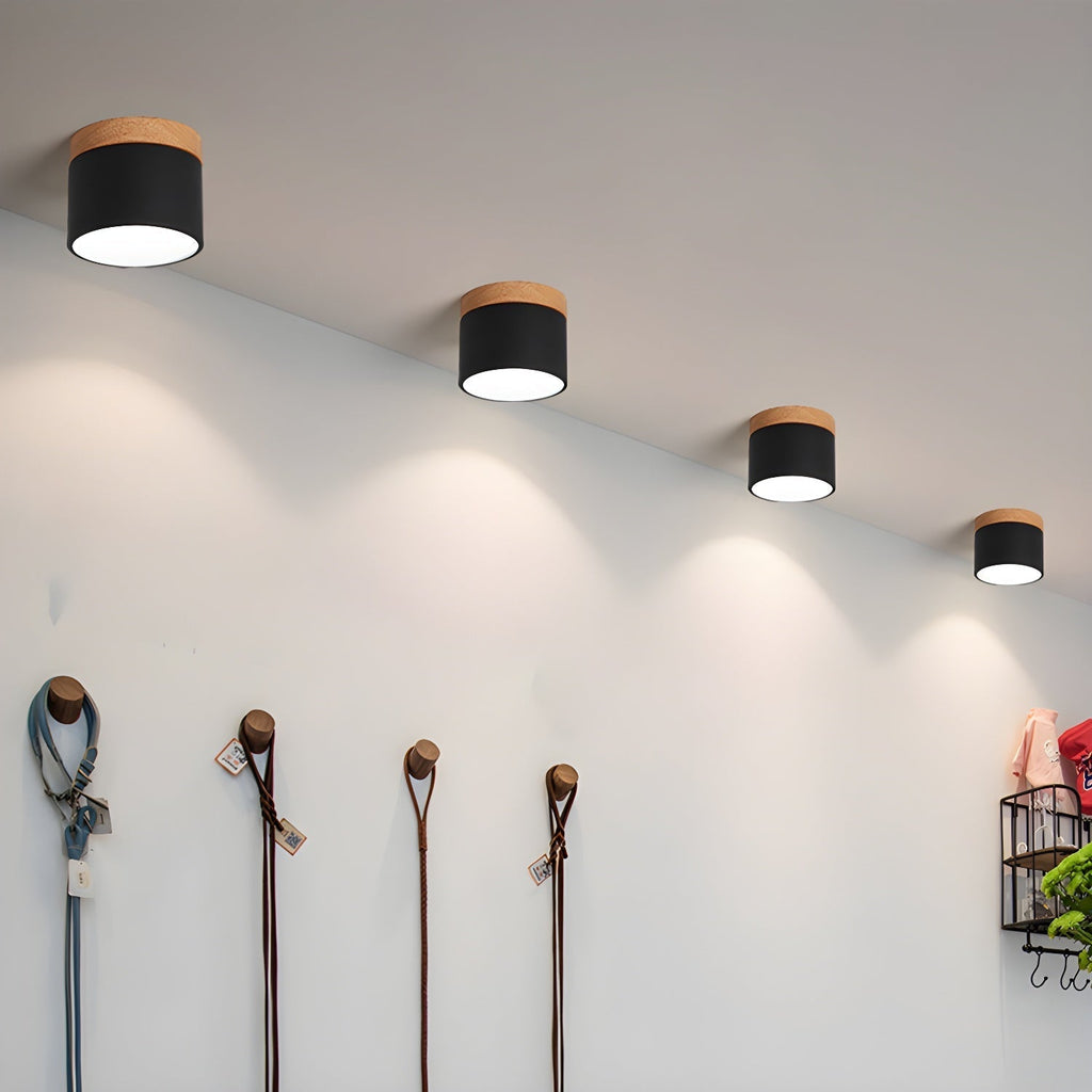 Alva Wooden Surface Downlight by FIFTH & BEAM — product view 12