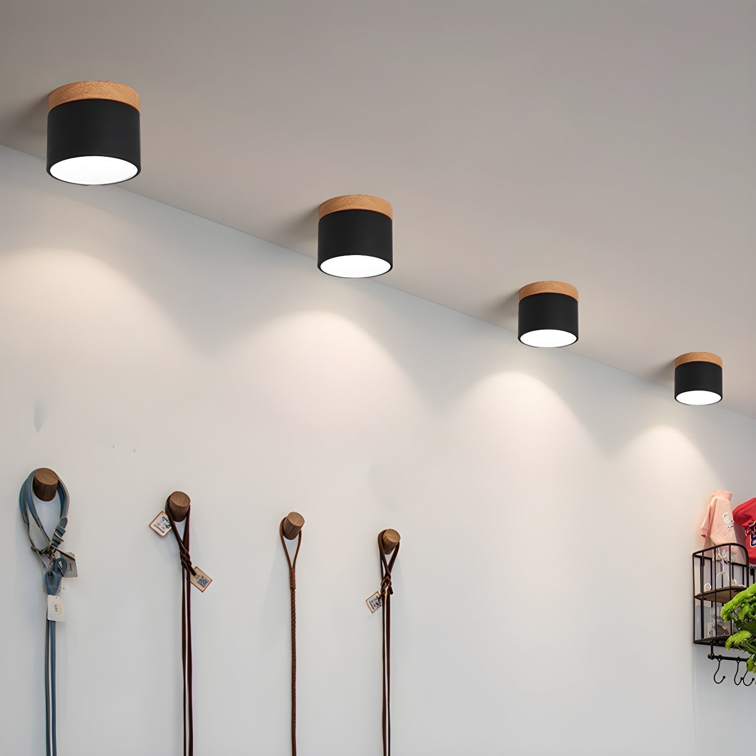 Alva Wooden Surface Downlight by FIFTH & BEAM — product view 12