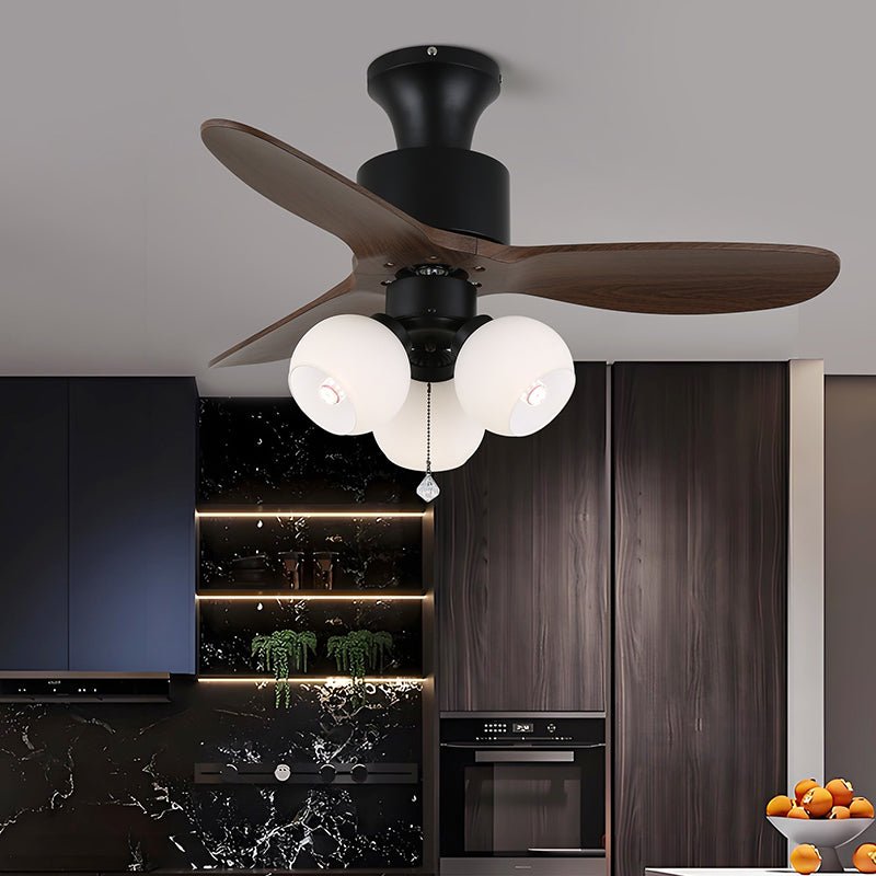 Amberglo Retro Ceiling Fan Light by FIFTH & BEAM — product view 8