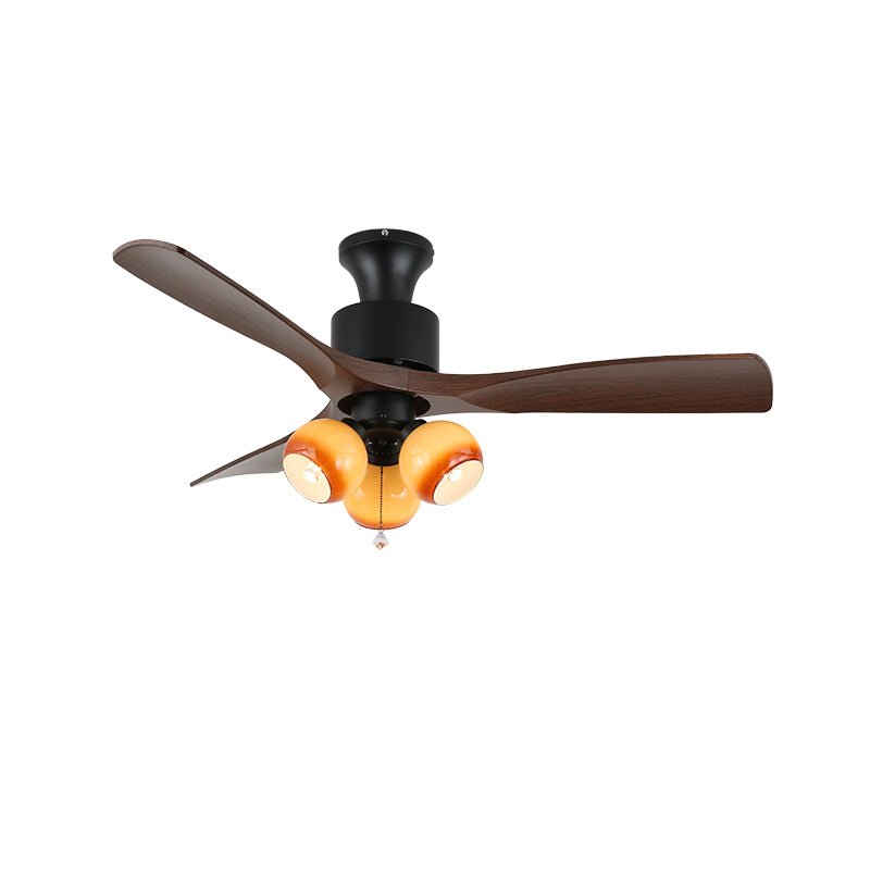 Amberglo Retro Ceiling Fan Light by FIFTH & BEAM — product view 3