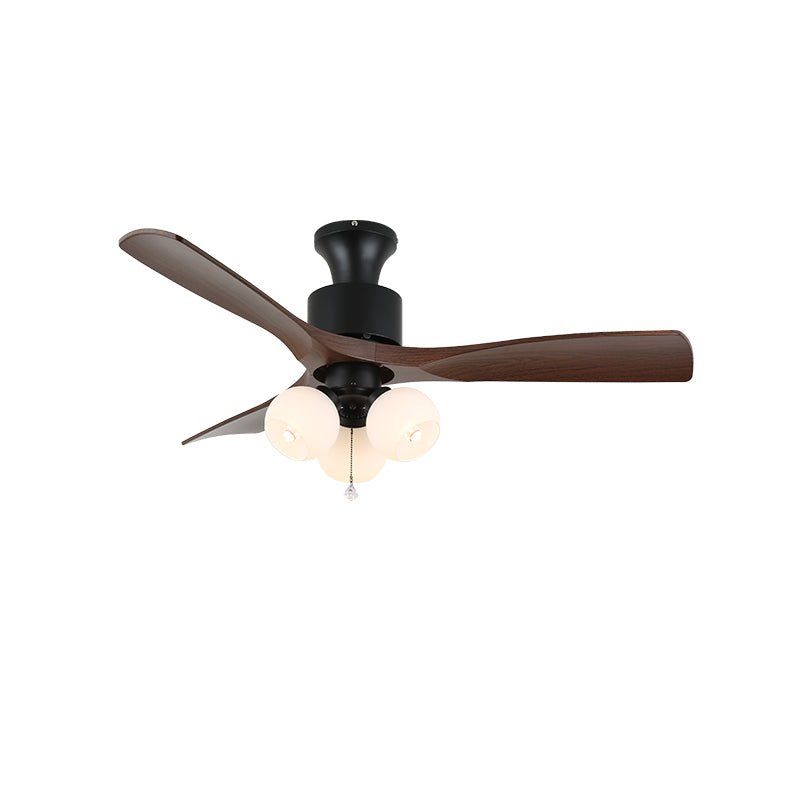 Amberglo Retro Ceiling Fan Light by FIFTH & BEAM — product view 4