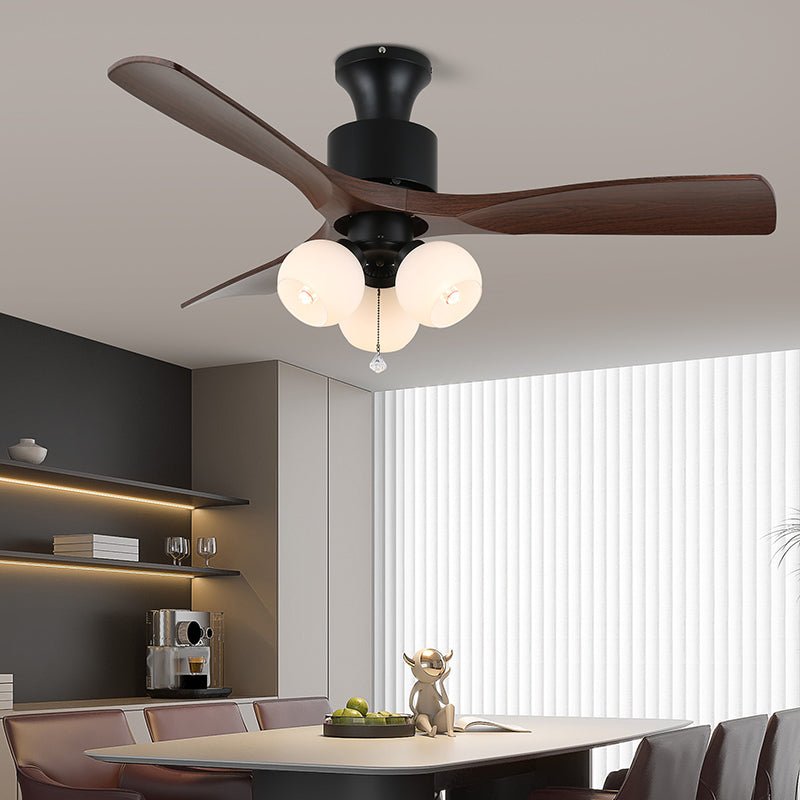 Amberglo Retro Ceiling Fan Light by FIFTH & BEAM — product view 11