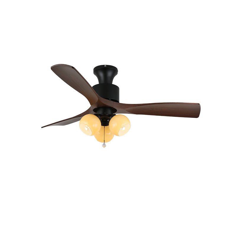 Amberglo Retro Ceiling Fan Light by FIFTH & BEAM — product view 5