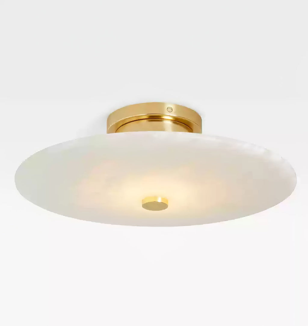 Ankeny Alabaster Ceiling Lamp by FIFTH & BEAM — product view 7