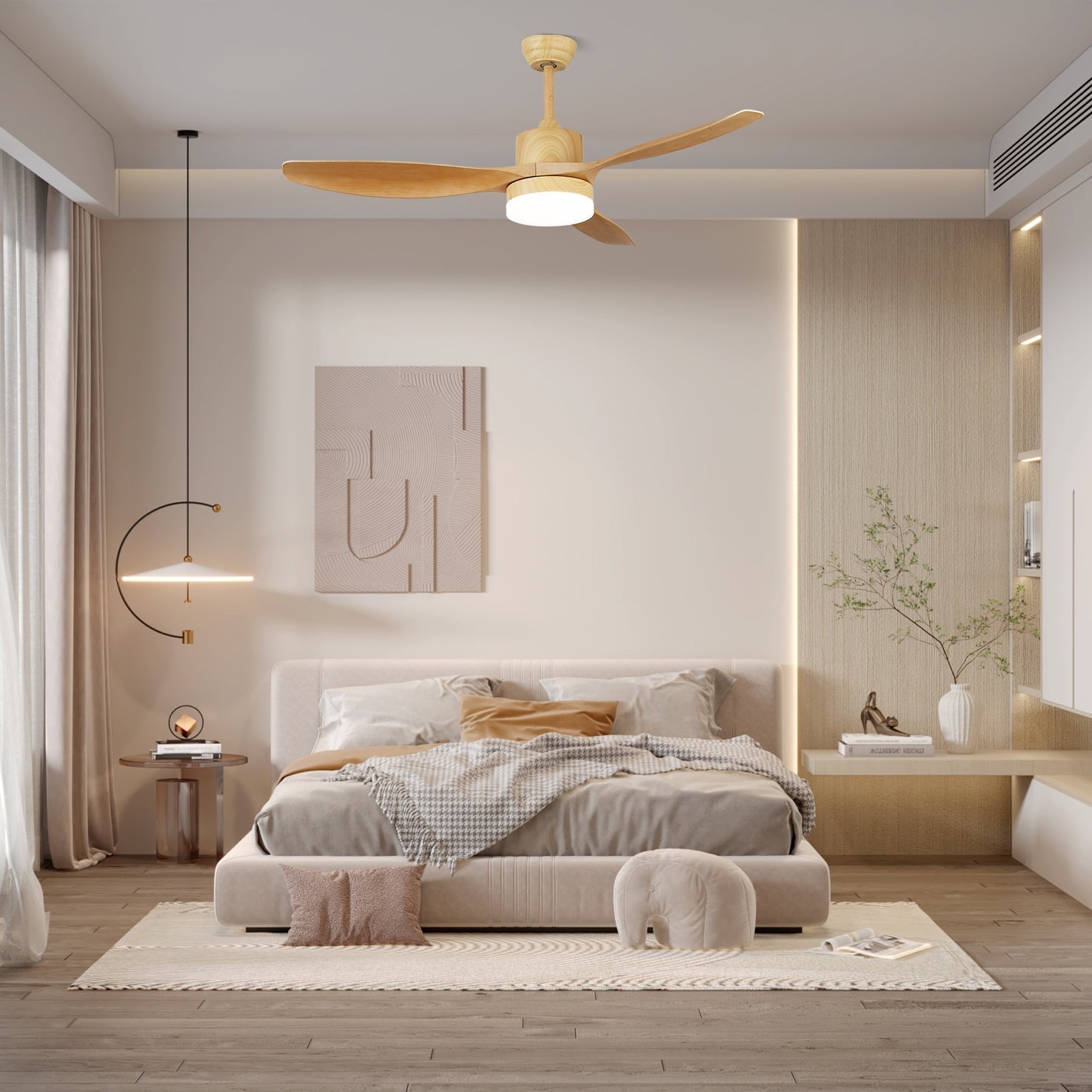 Keltis 42"/52" Ceiling Fan Light by FIFTH & BEAM — product view 6