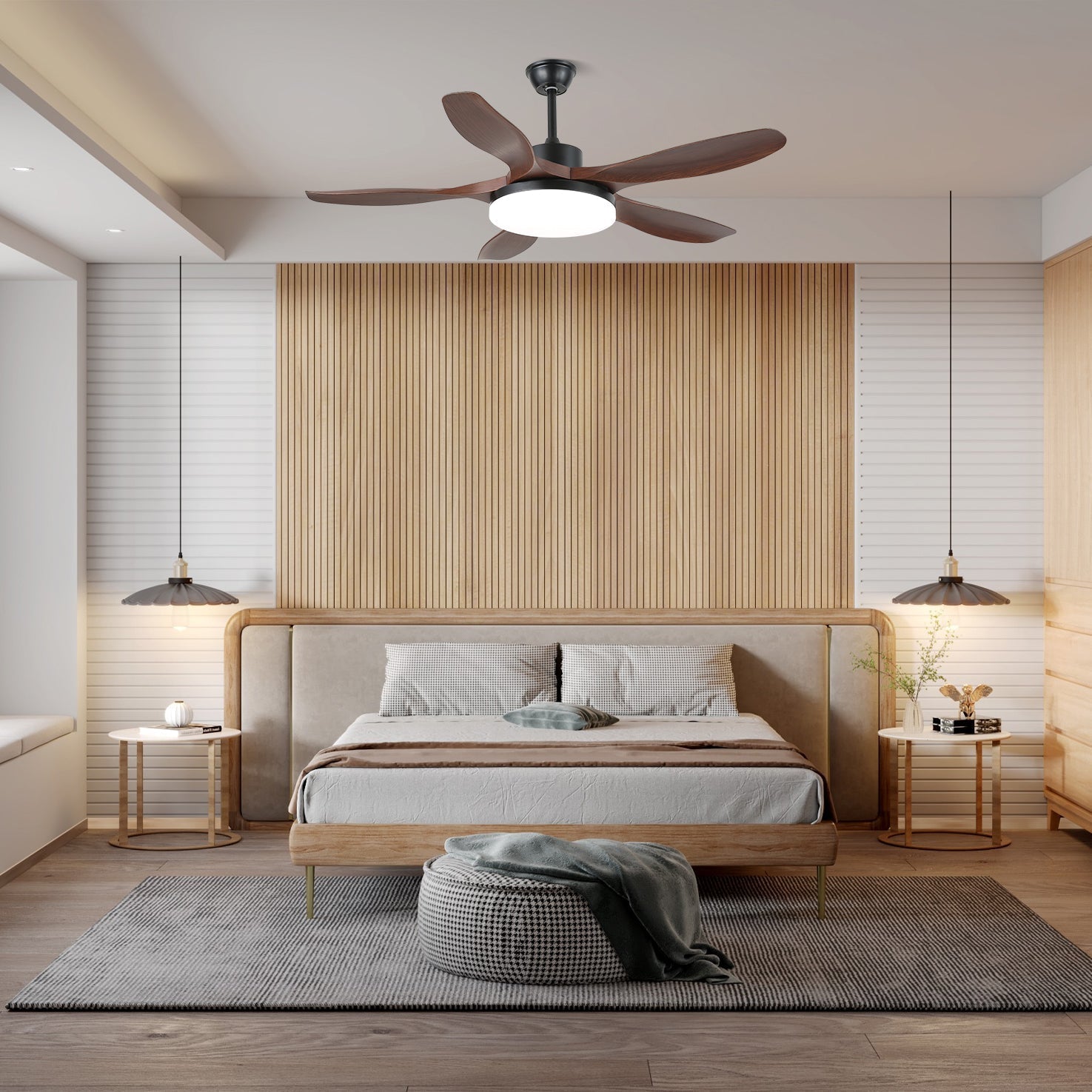 Keltis 42"/52" Ceiling Fan Light by FIFTH & BEAM — product view 3