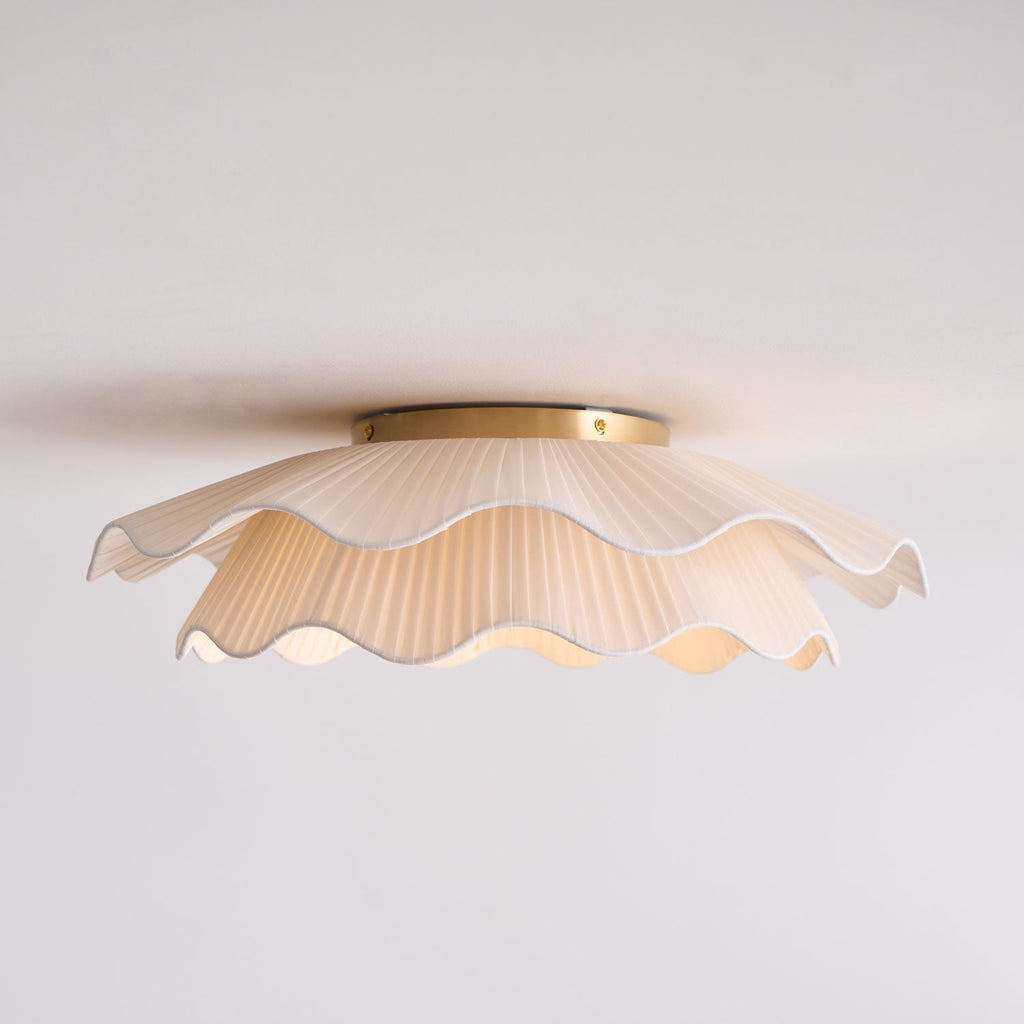 Arwen Fabric Wave Ceiling Lamp by FIFTH & BEAM — product view 31