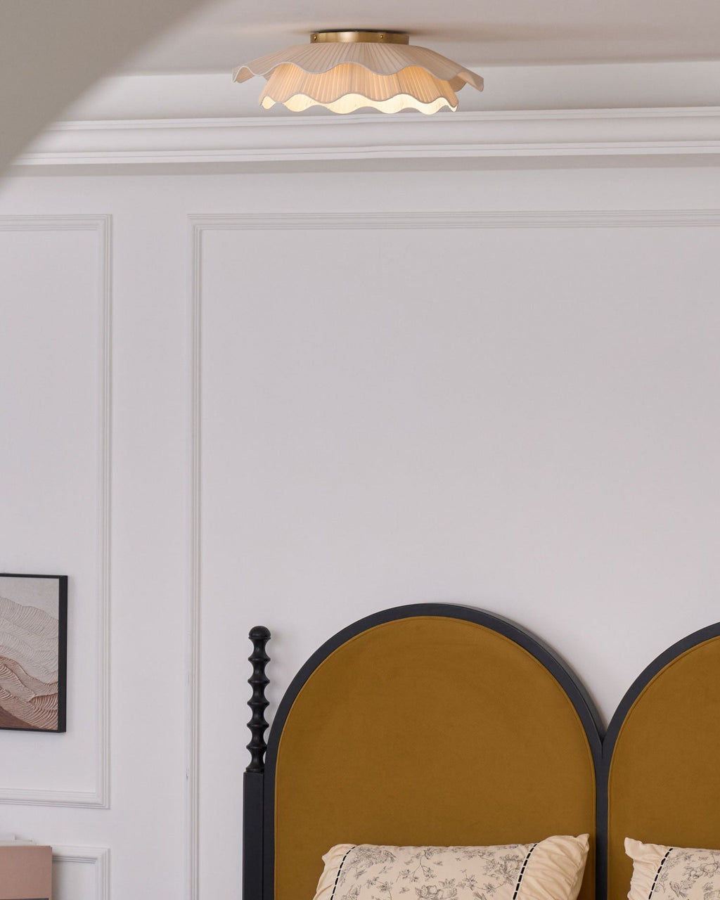 Arwen Fabric Wave Ceiling Lamp by FIFTH & BEAM — product view 22