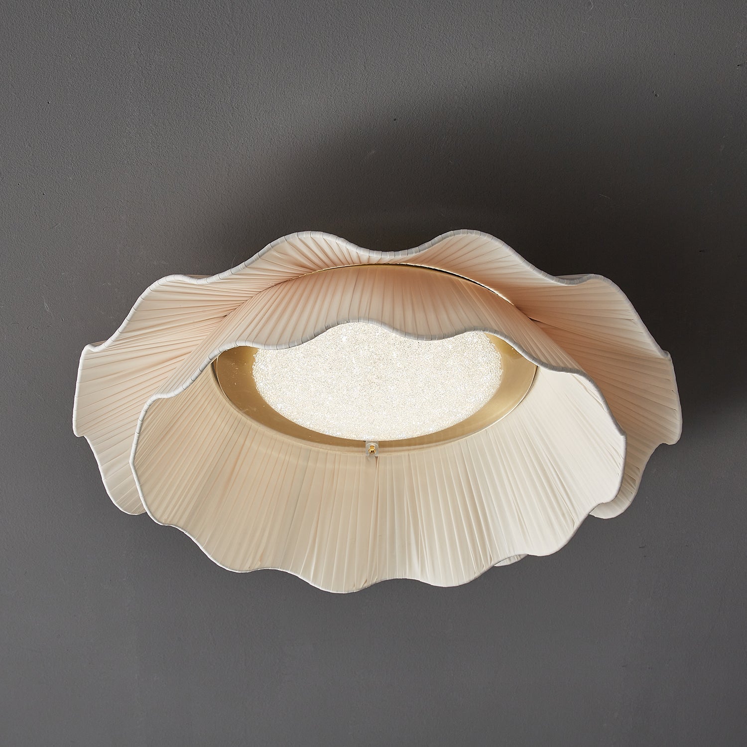 Arwen Fabric Wave Ceiling Lamp by FIFTH & BEAM — product view 6