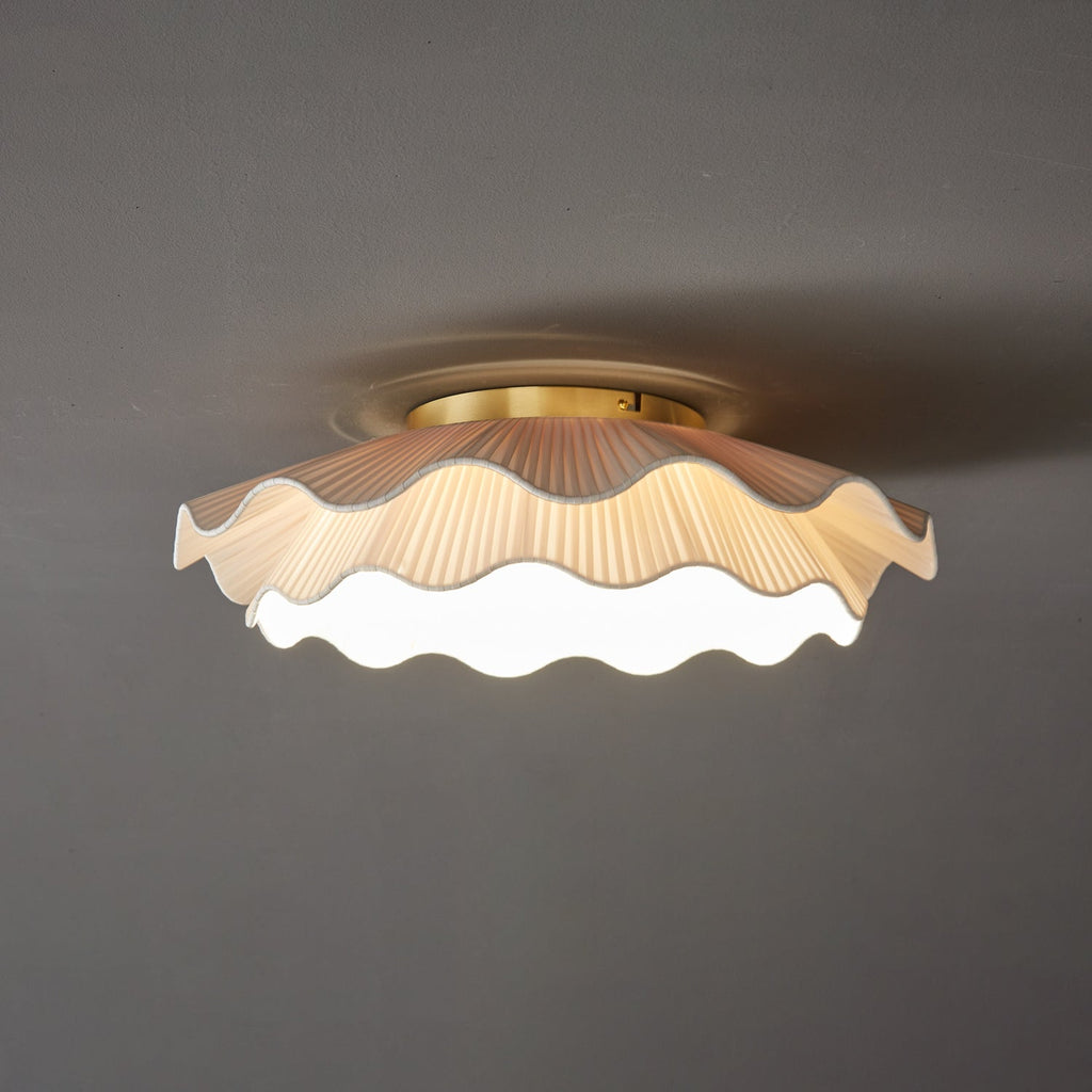 Arwen Fabric Wave Ceiling Lamp by FIFTH & BEAM — product view 8