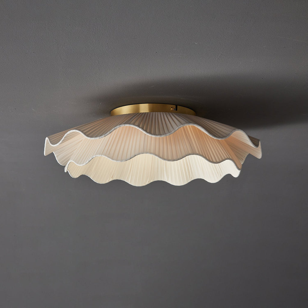 Arwen Fabric Wave Ceiling Lamp by FIFTH & BEAM — product view 9