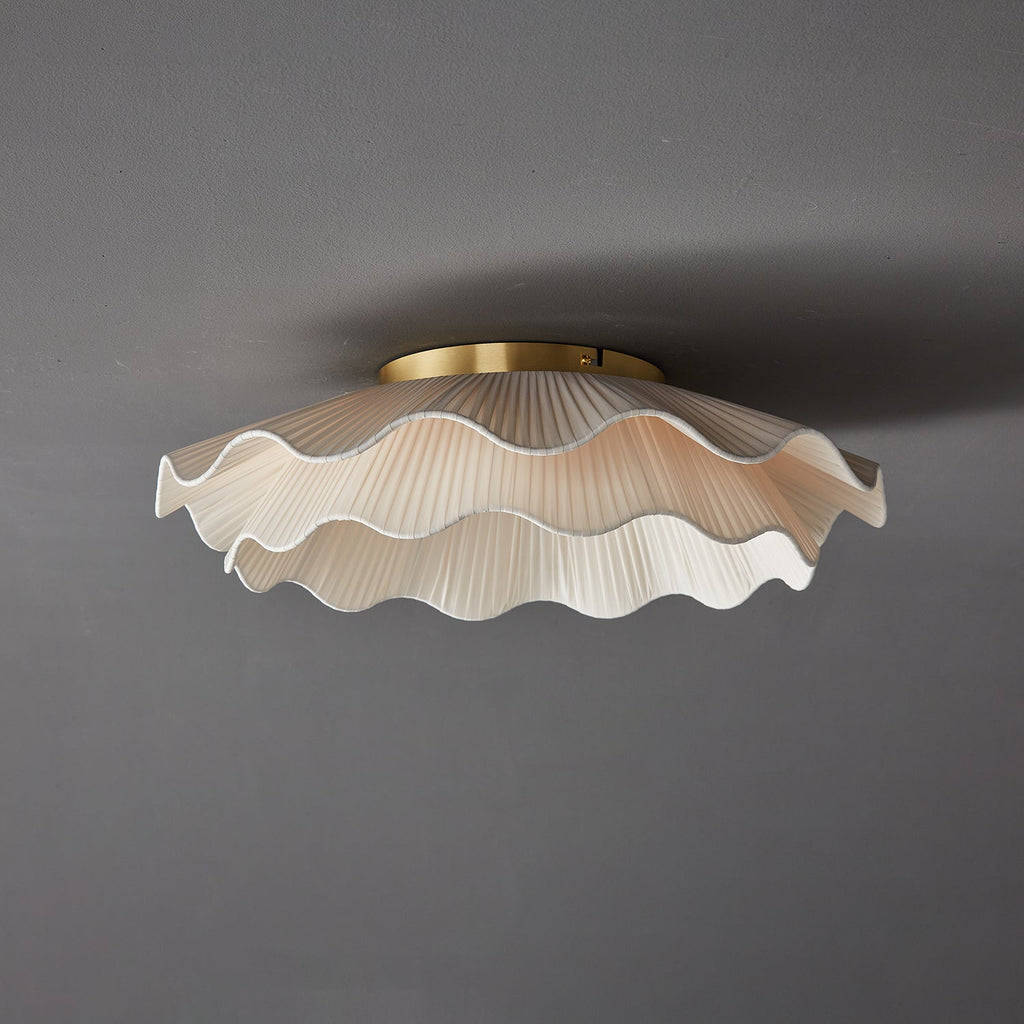 Arwen Fabric Wave Ceiling Lamp by FIFTH & BEAM — product view 10