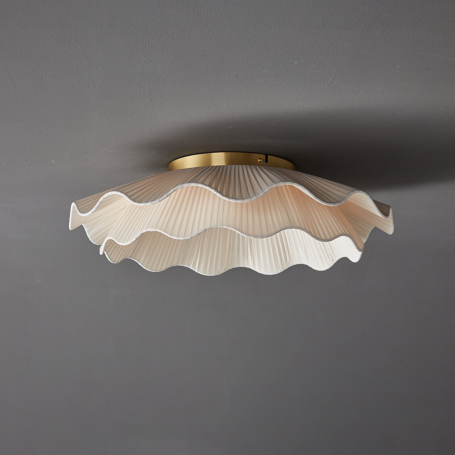 Arwen Fabric Wave Ceiling Lamp by FIFTH & BEAM — product view 10