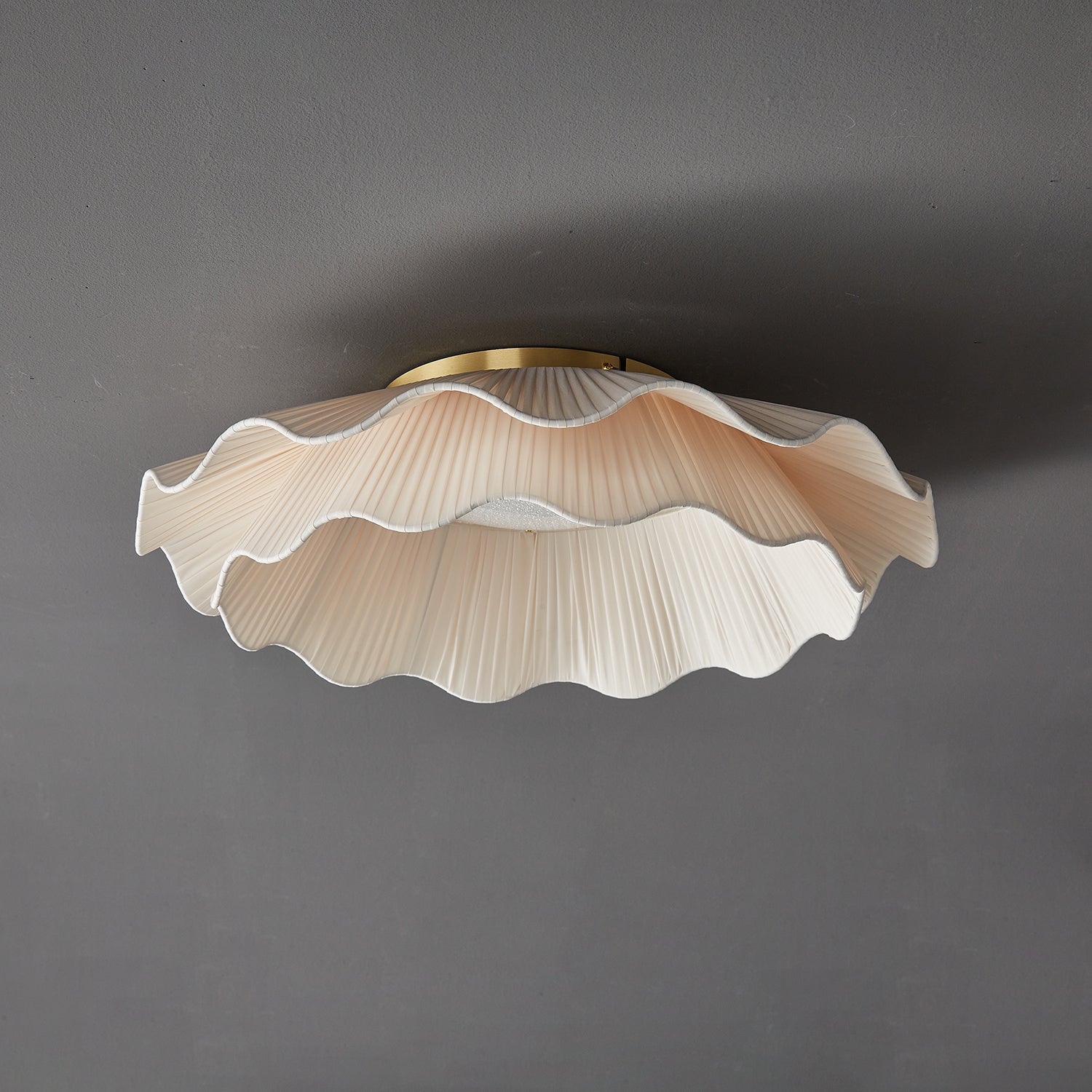 Arwen Fabric Wave Ceiling Lamp by FIFTH & BEAM — product view 11