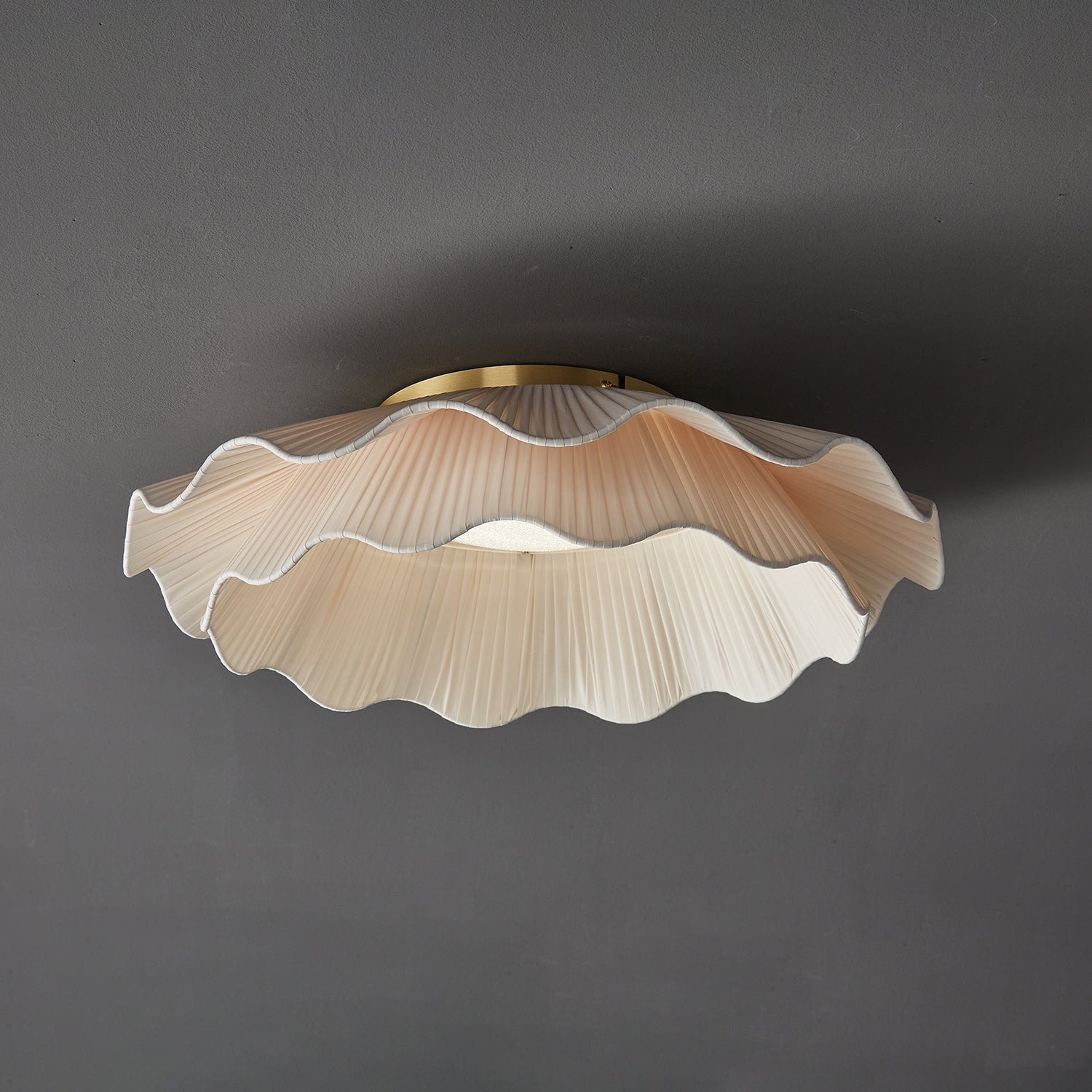 Arwen Fabric Wave Ceiling Lamp by FIFTH & BEAM — product view 13