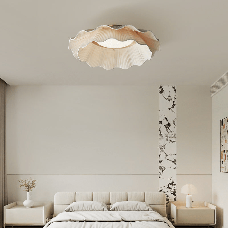 Arwen Fabric Wave Ceiling Lamp by FIFTH & BEAM — product view 30