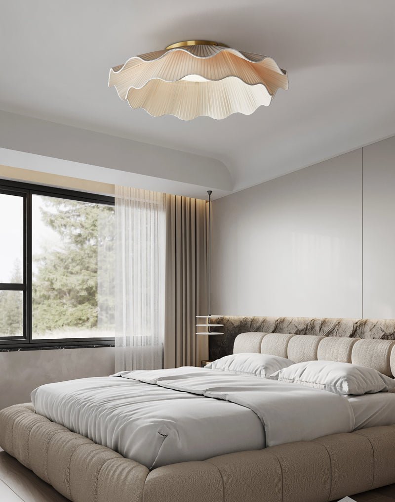 Arwen Fabric Wave Ceiling Lamp by FIFTH & BEAM — product view 29