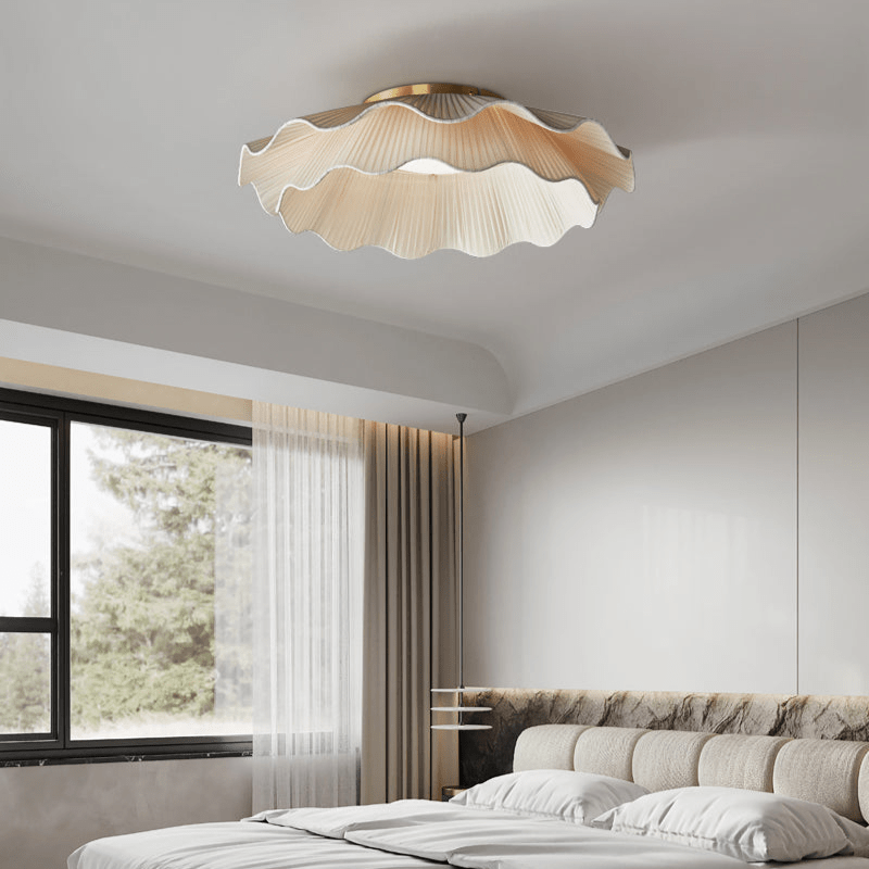 Arwen Fabric Wave Ceiling Lamp by FIFTH & BEAM — product view 12
