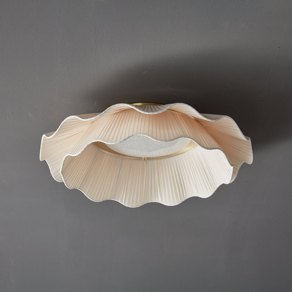 Arwen Fabric Wave Ceiling Lamp by FIFTH & BEAM — product view 3
