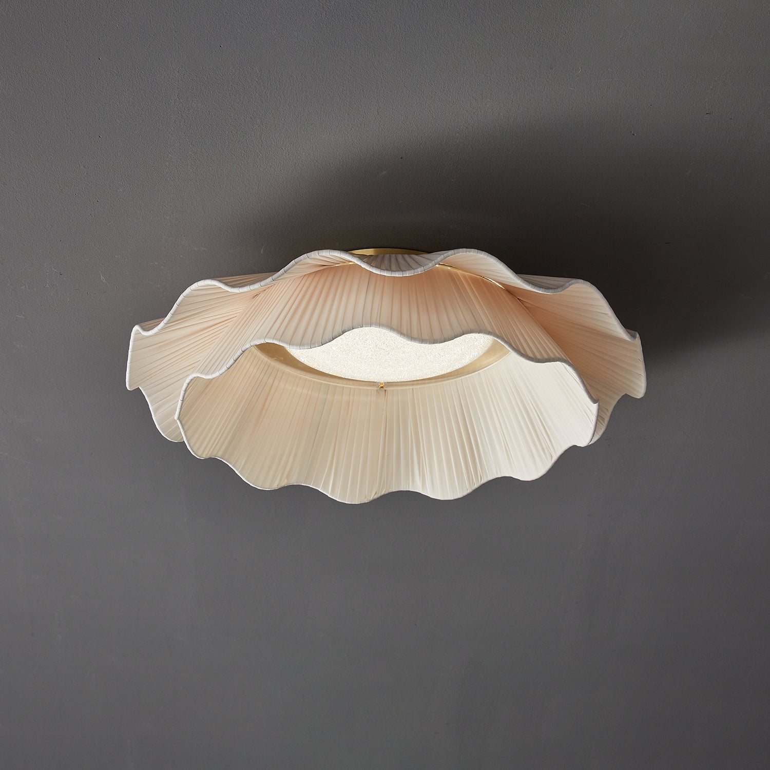 Arwen Fabric Wave Ceiling Lamp by FIFTH & BEAM — product view 4