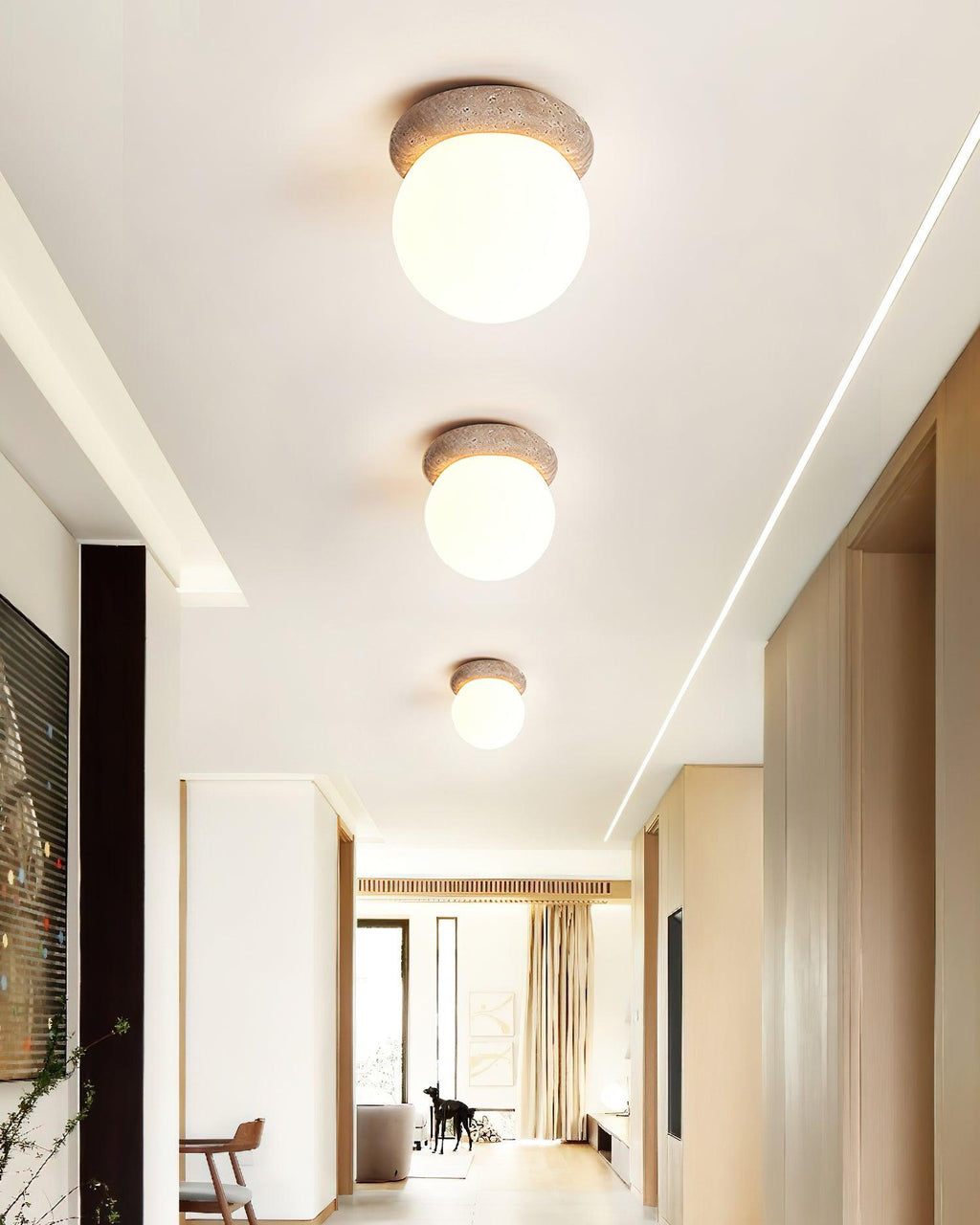 Asteroid Ceiling Lamp 6.3" by FIFTH & BEAM — product view 4