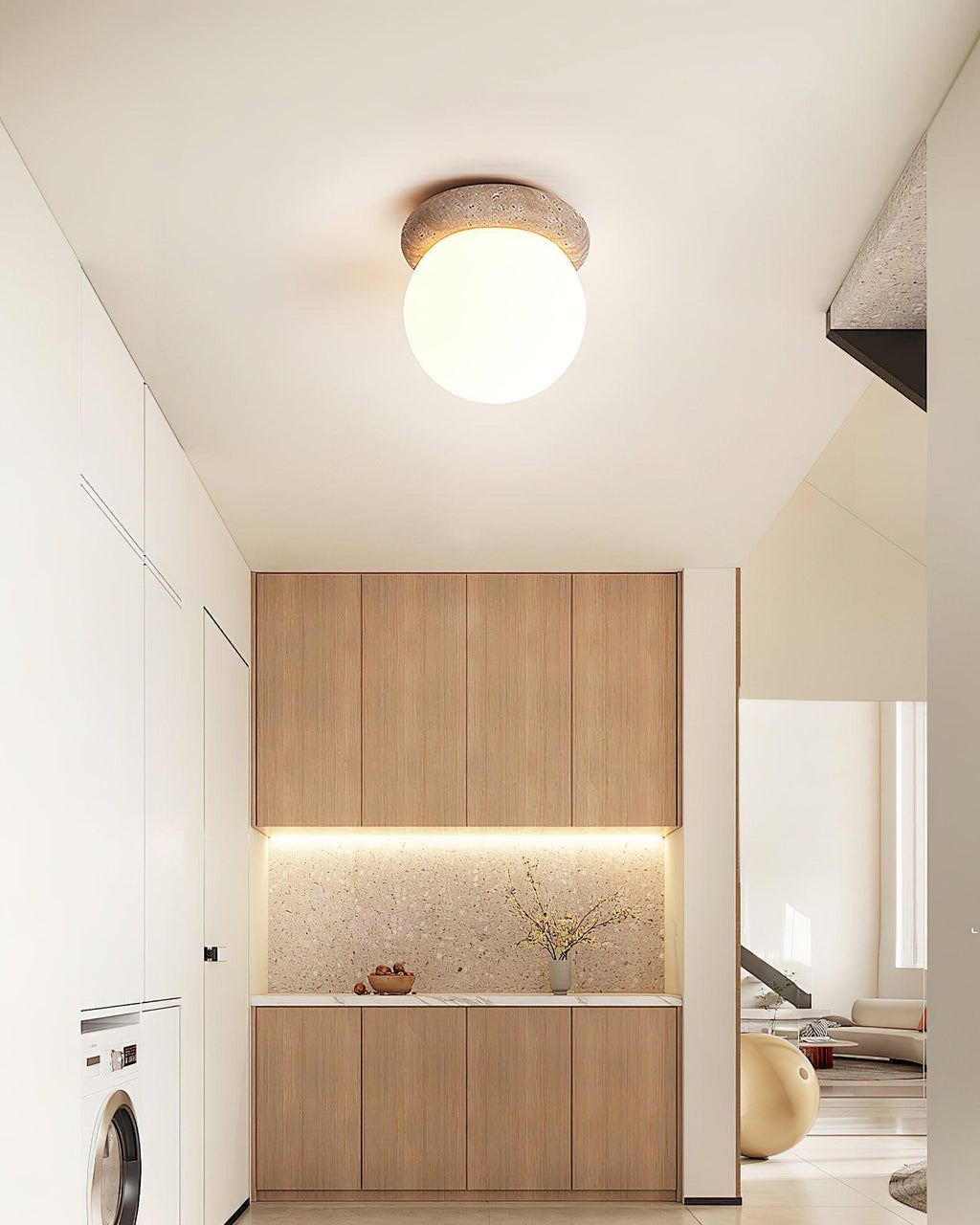 Asteroid Ceiling Lamp 6.3" by FIFTH & BEAM — product view 8