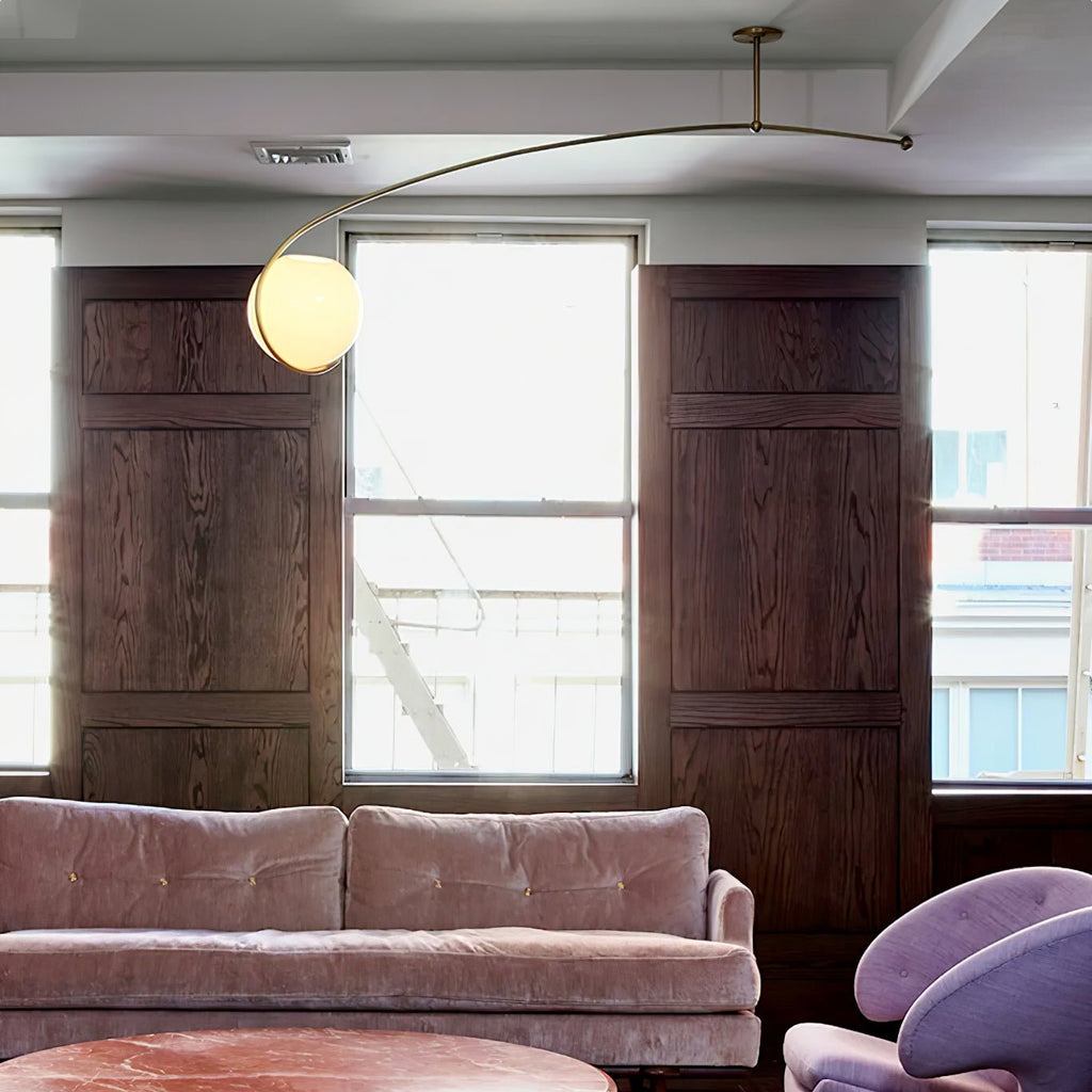 Astral Curve Ceiling Lamp by FIFTH & BEAM — product view 7
