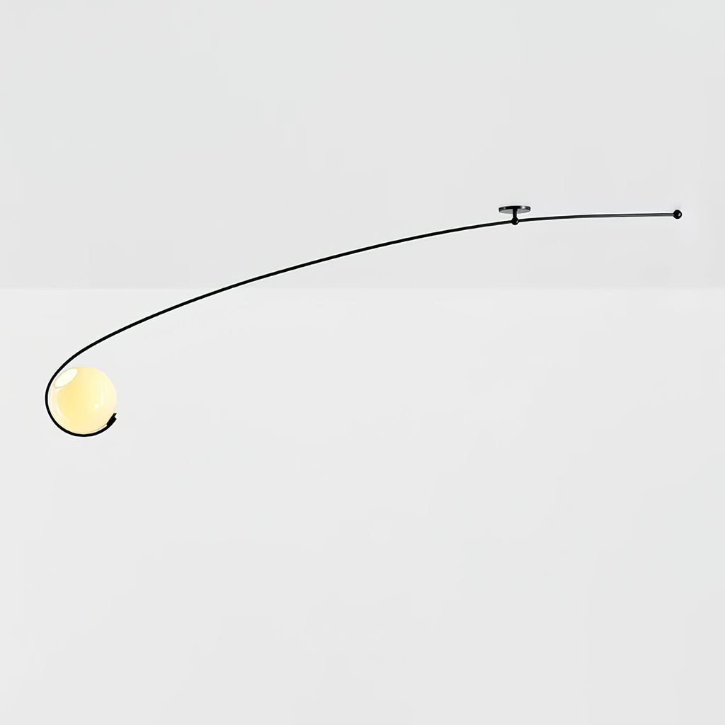 Astral Curve Ceiling Lamp by FIFTH & BEAM — product view 6