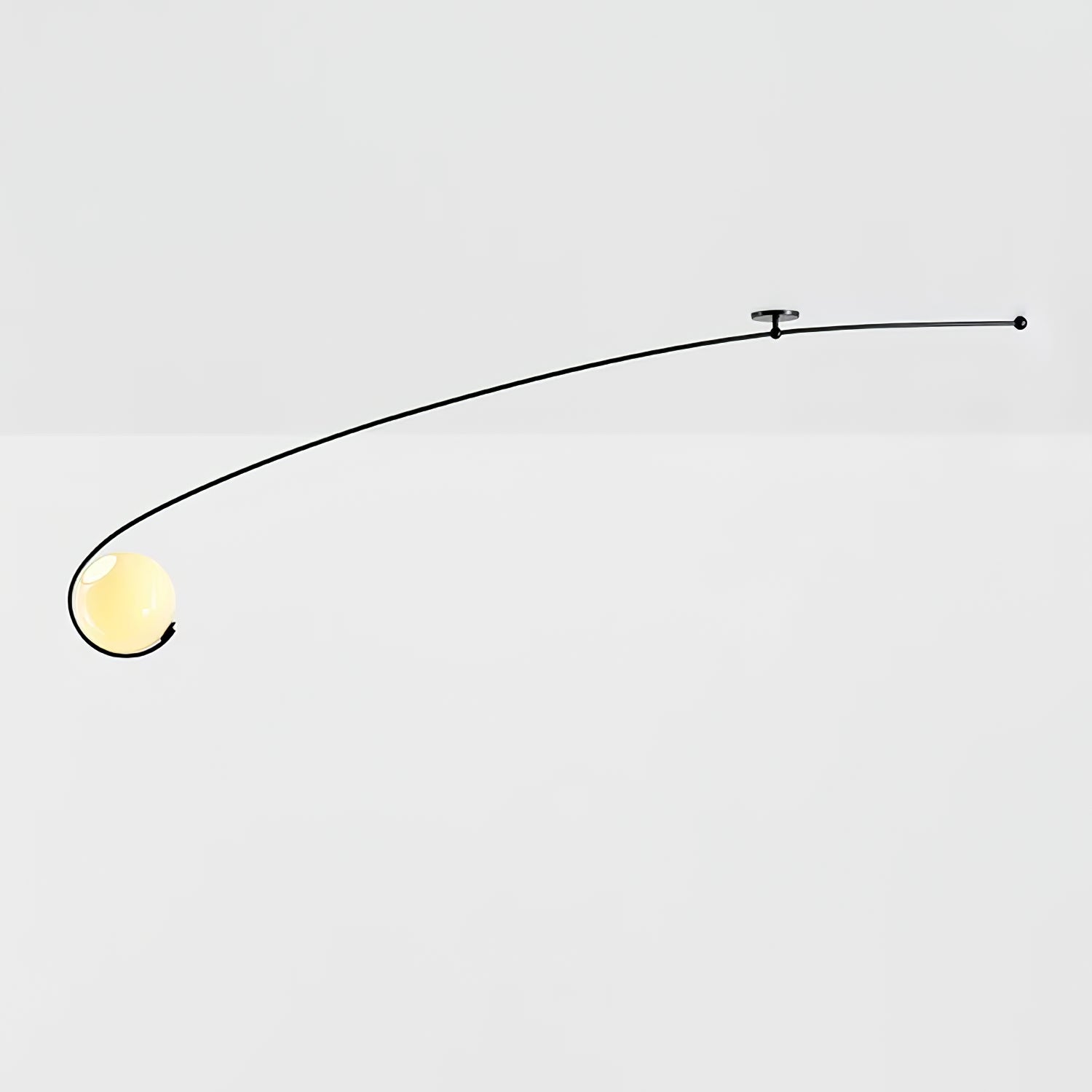 Astral Curve Ceiling Lamp by FIFTH & BEAM — product view 6